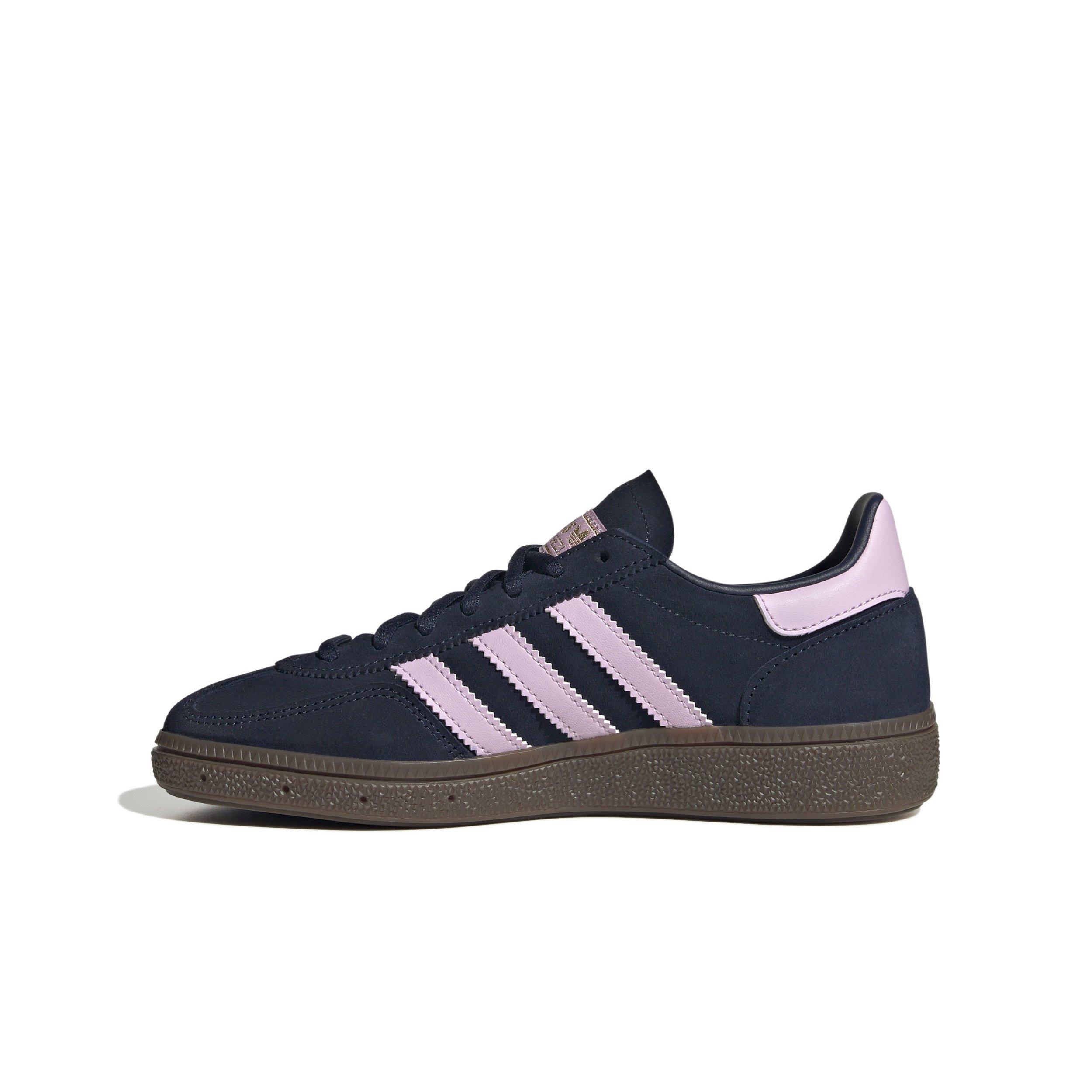 adidas Originals Handball Spezial Grade School Girls' "Night Indigo/Orchid Fusion/Gum" Shoe