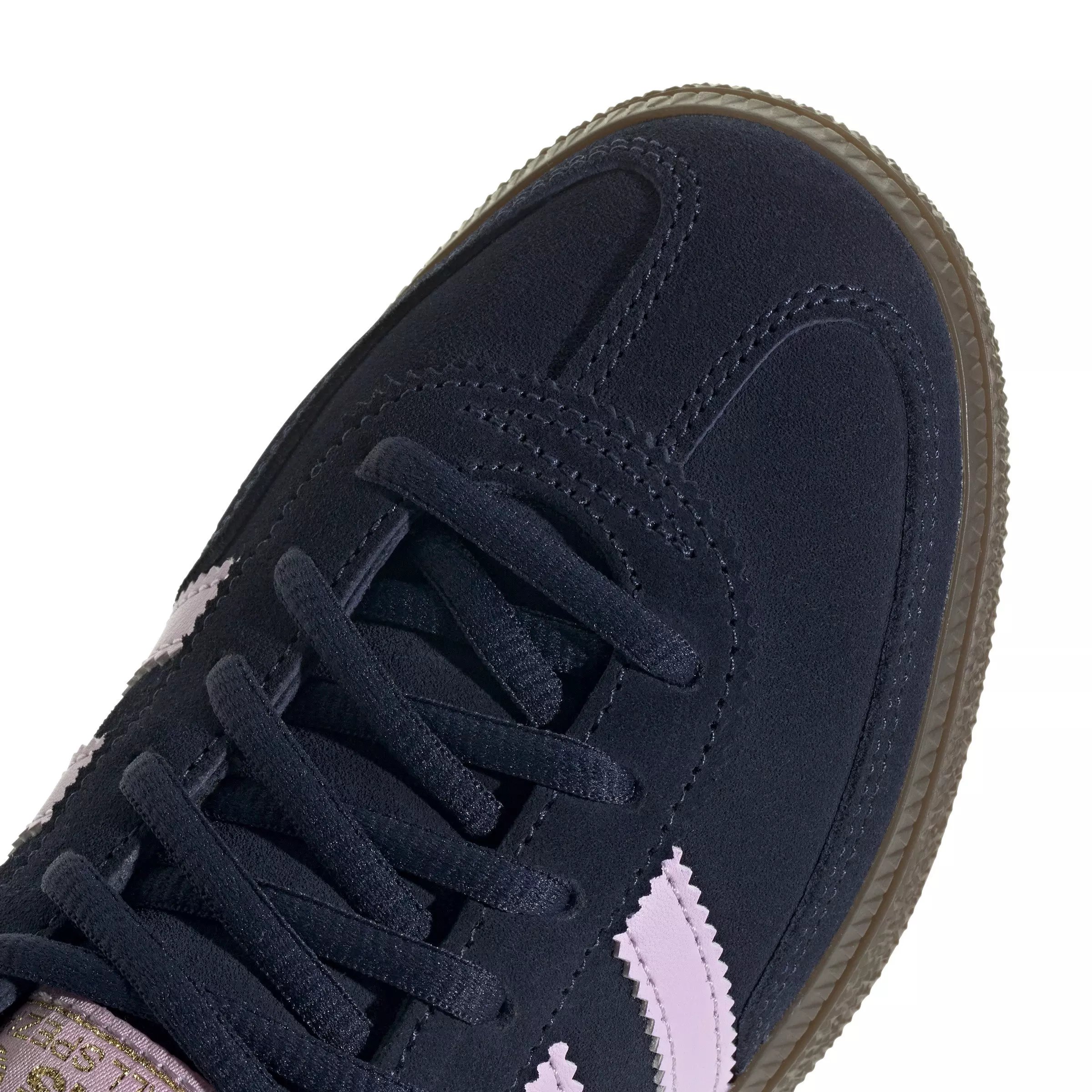 adidas Originals Handball Spezial "Night Indigo/Orchid Fusion/Gum" Grade School Girls' Shoe - NAVY/LILAC