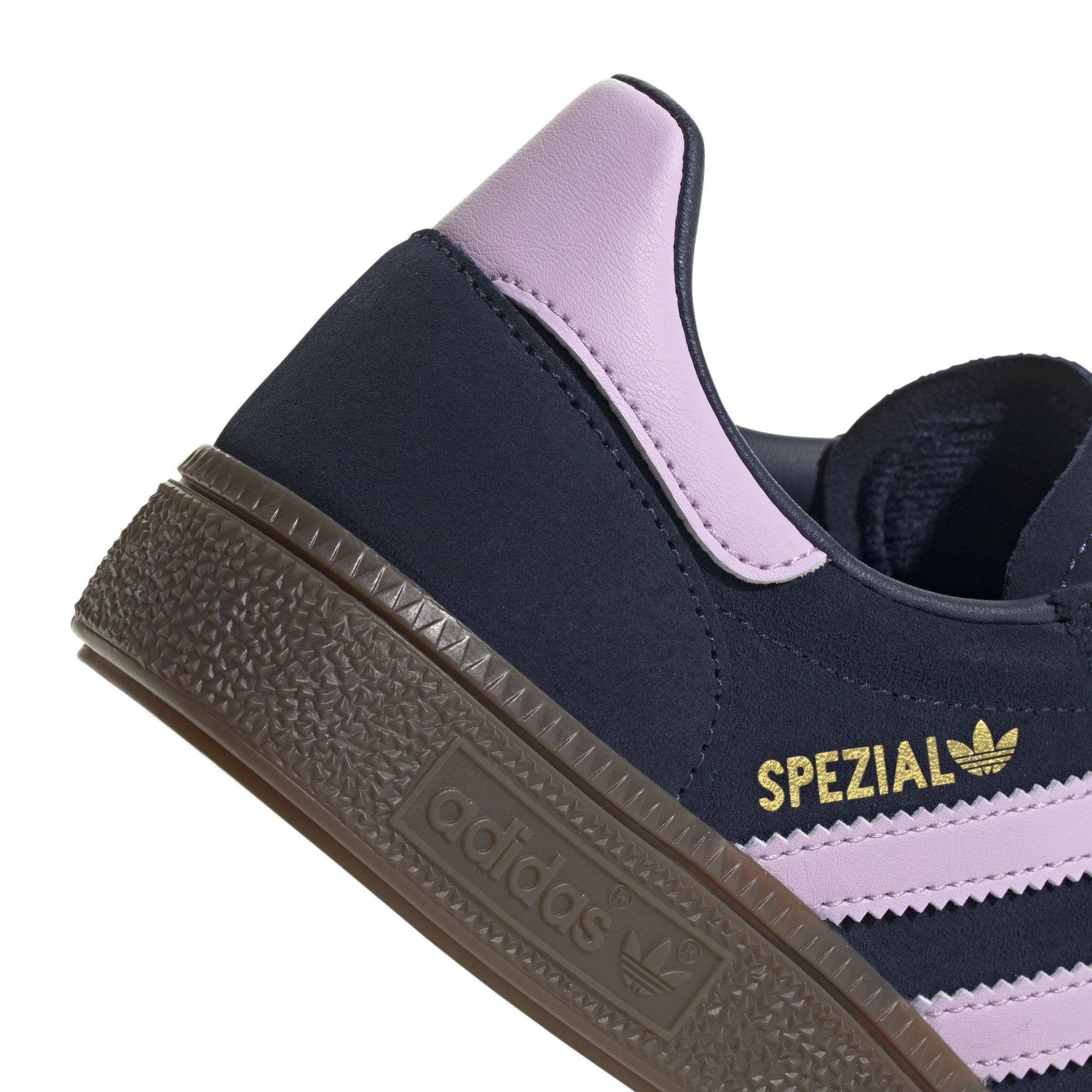 adidas Originals Handball Spezial Grade School Girls' "Night Indigo/Orchid Fusion/Gum" Shoe