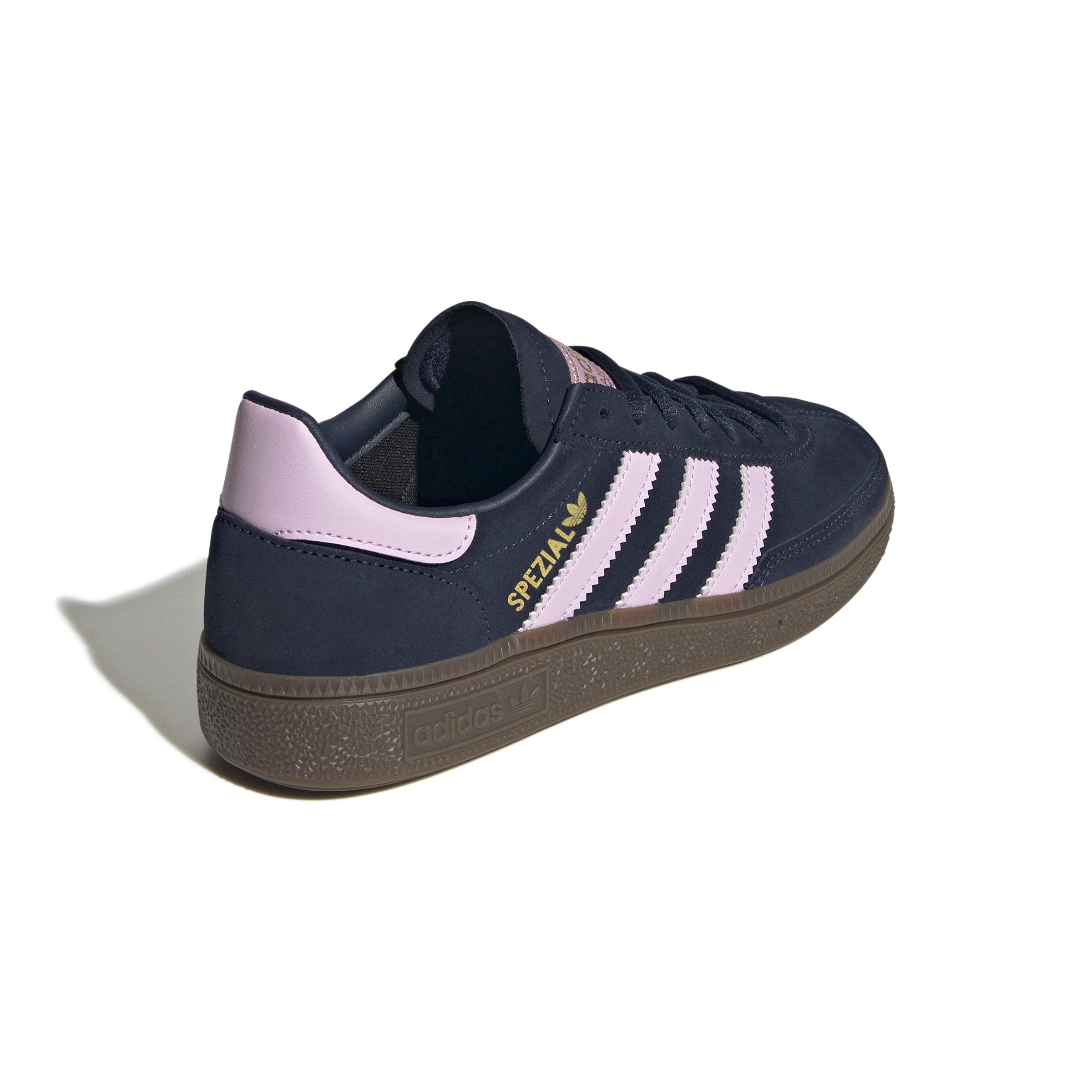 adidas Originals Handball Spezial Grade School Girls' "Night Indigo/Orchid Fusion/Gum" Shoe