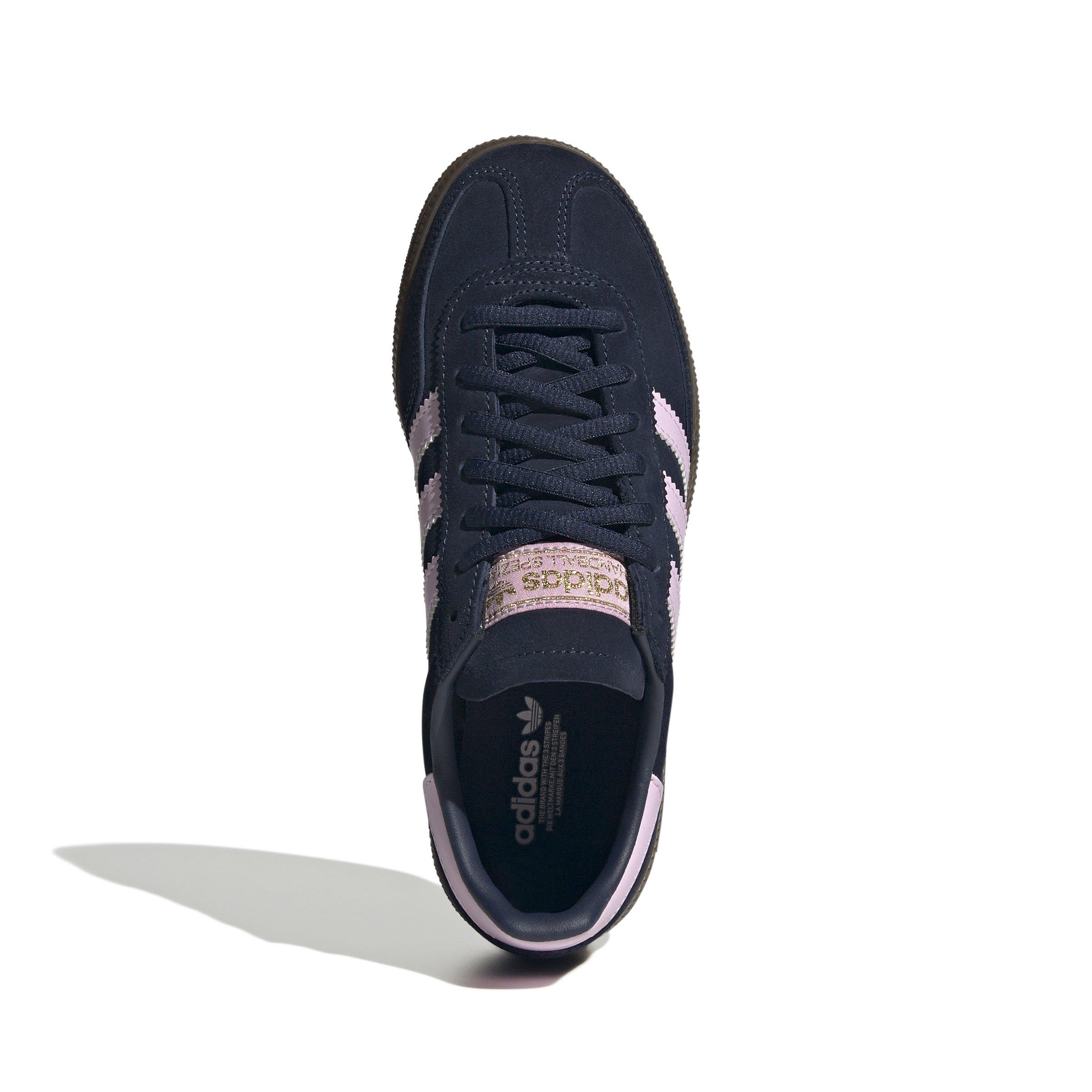 adidas Originals Handball Spezial Grade School Girls' "Night Indigo/Orchid Fusion/Gum" Shoe