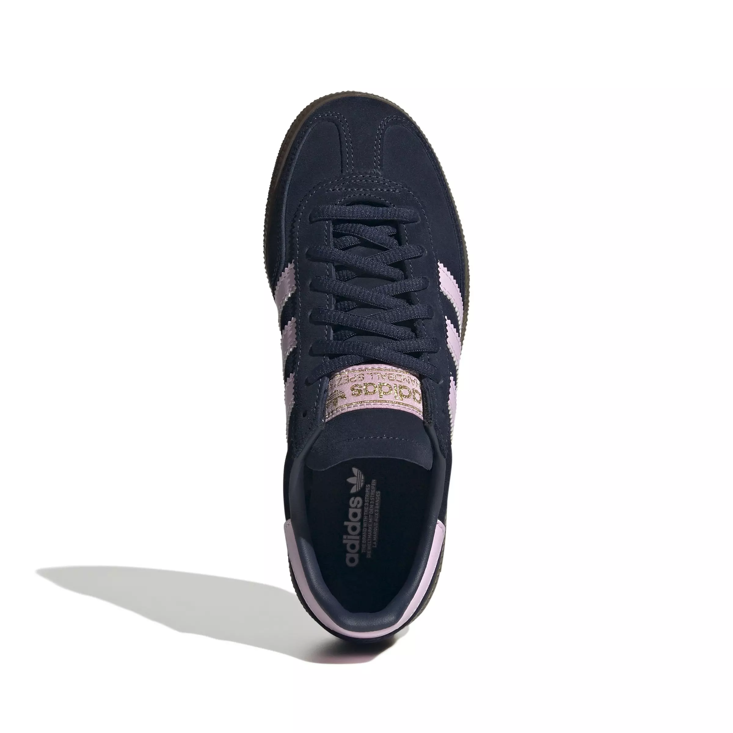 adidas Originals Handball Spezial "Night Indigo/Orchid Fusion/Gum" Grade School Girls' Shoe - NAVY/LILAC