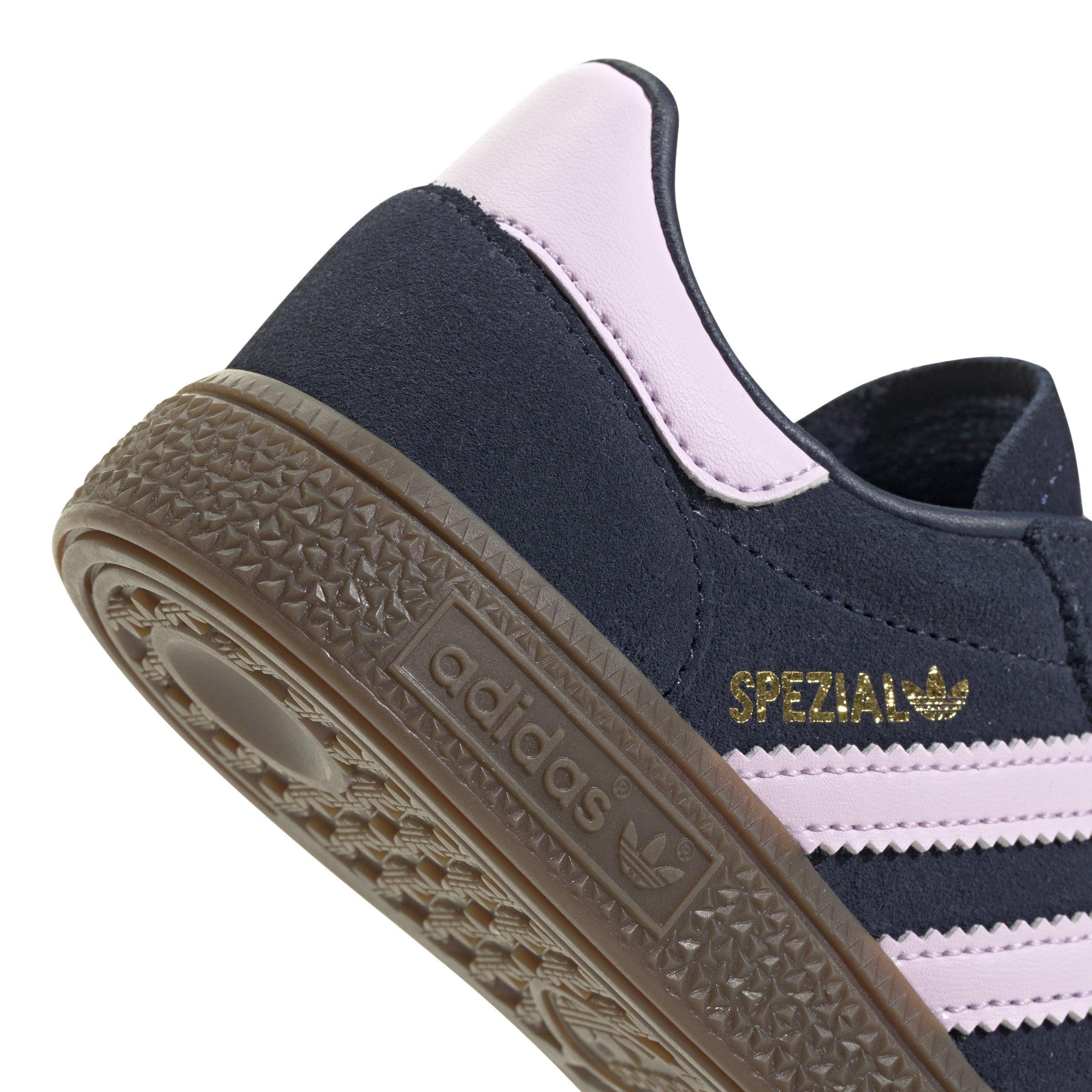 adidas Originals Girls' Leather Low Top Casual Shoes - Navy