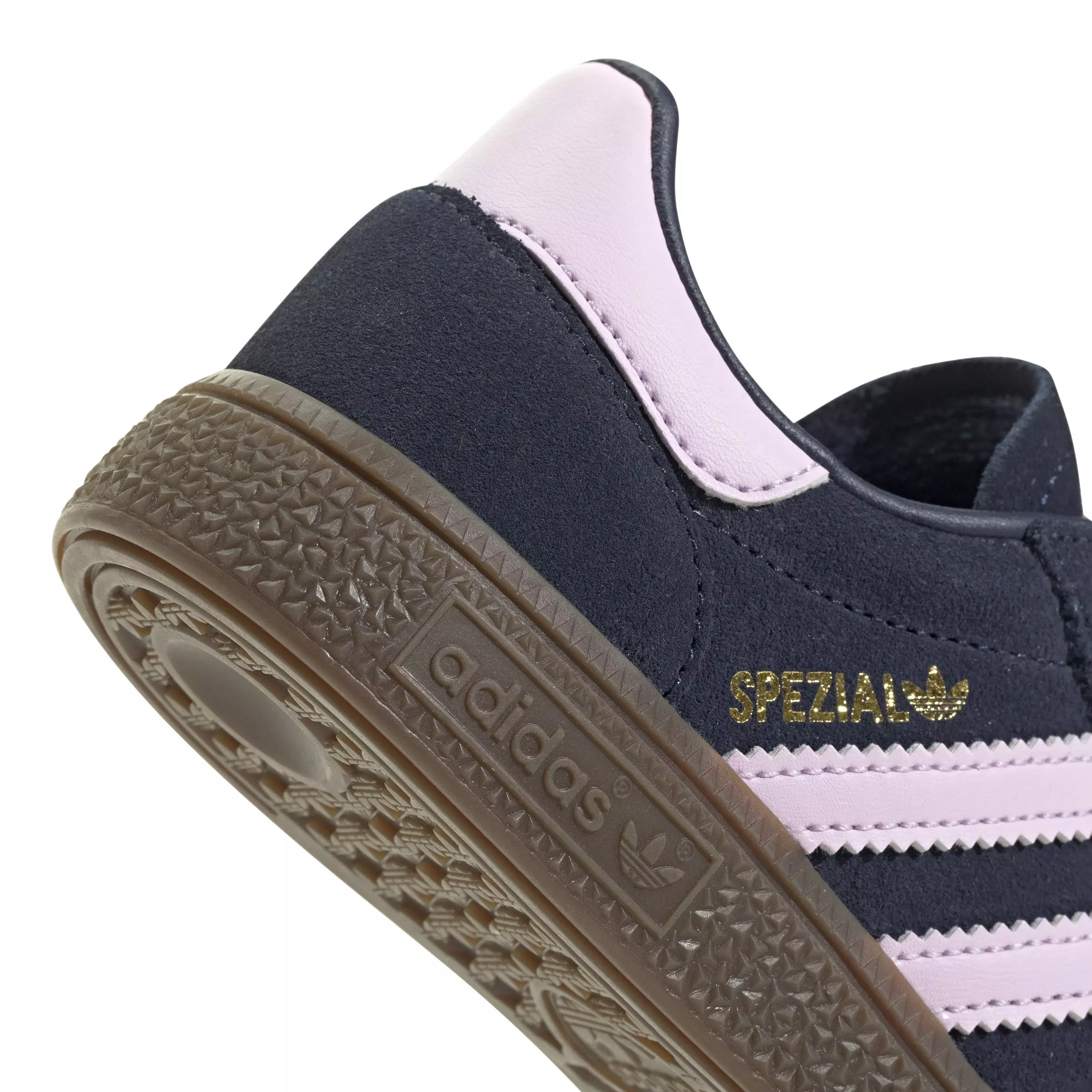 adidas Originals Handball Spezial "Night Indigo/Orchid Fusion/Gum" Preschool Girls' Shoe - NAVY/LILAC