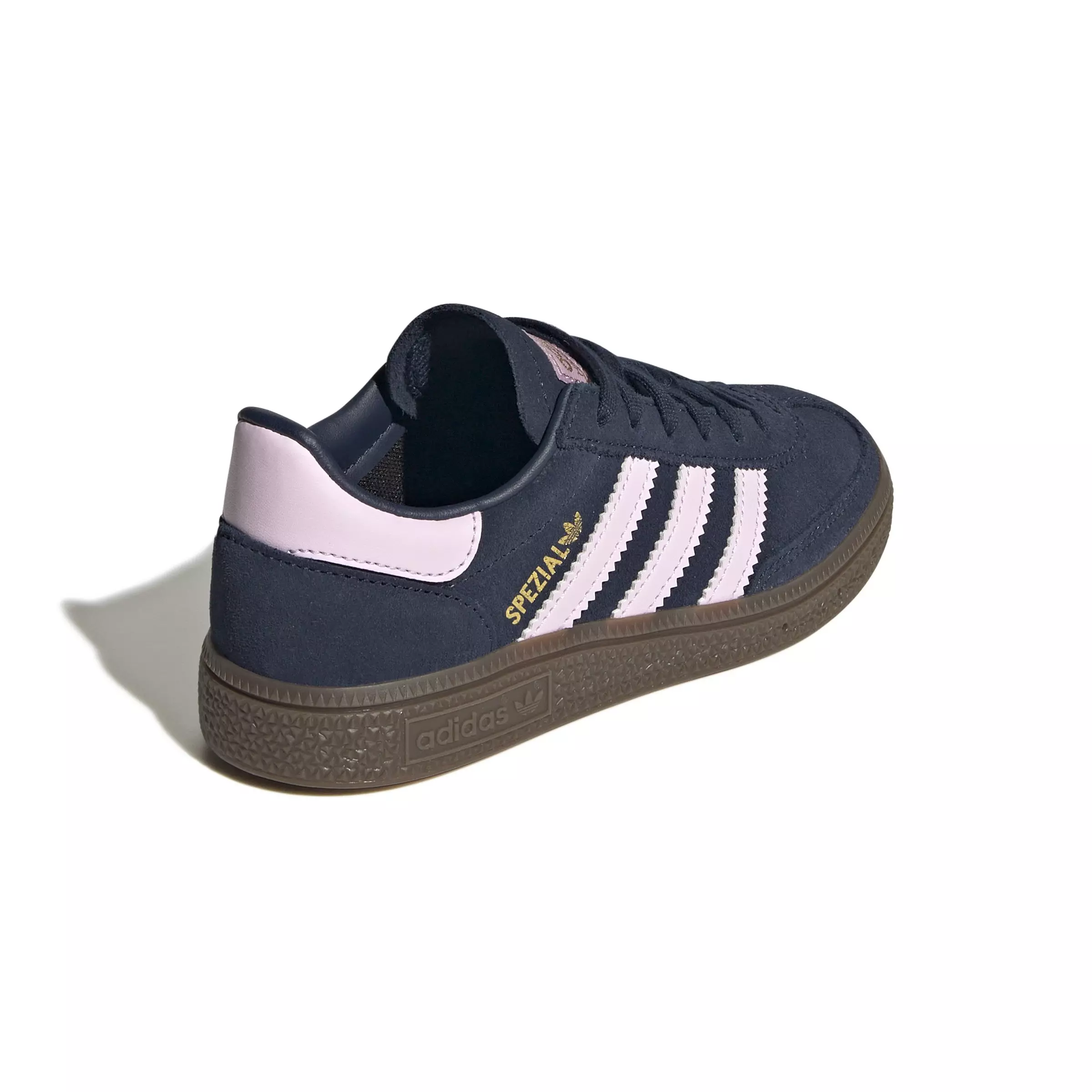 adidas Originals Handball Spezial "Night Indigo/Orchid Fusion/Gum" Preschool Girls' Shoe - NAVY/LILAC