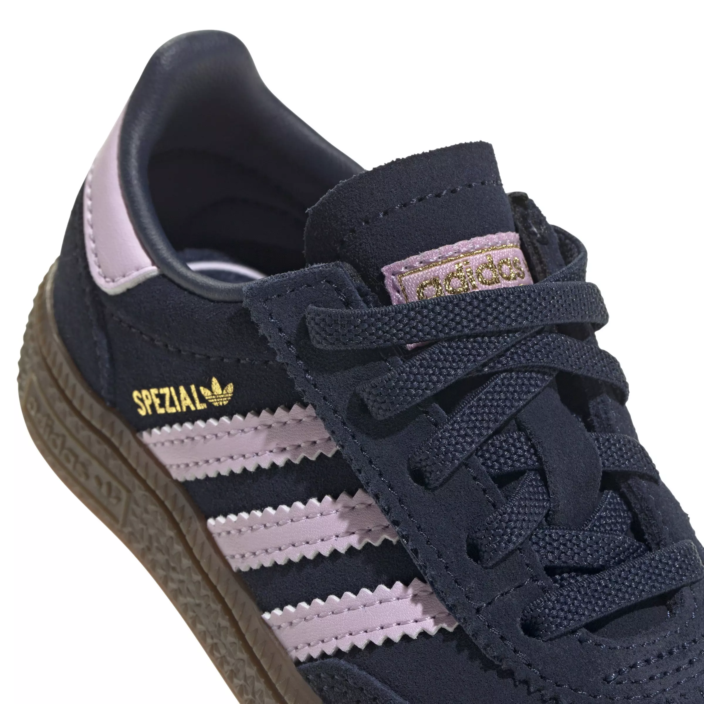 adidas Originals Handball Spezial "Night Indigo/Orchid Fusion" Toddler Girls' Shoe - NAVY/LILAC