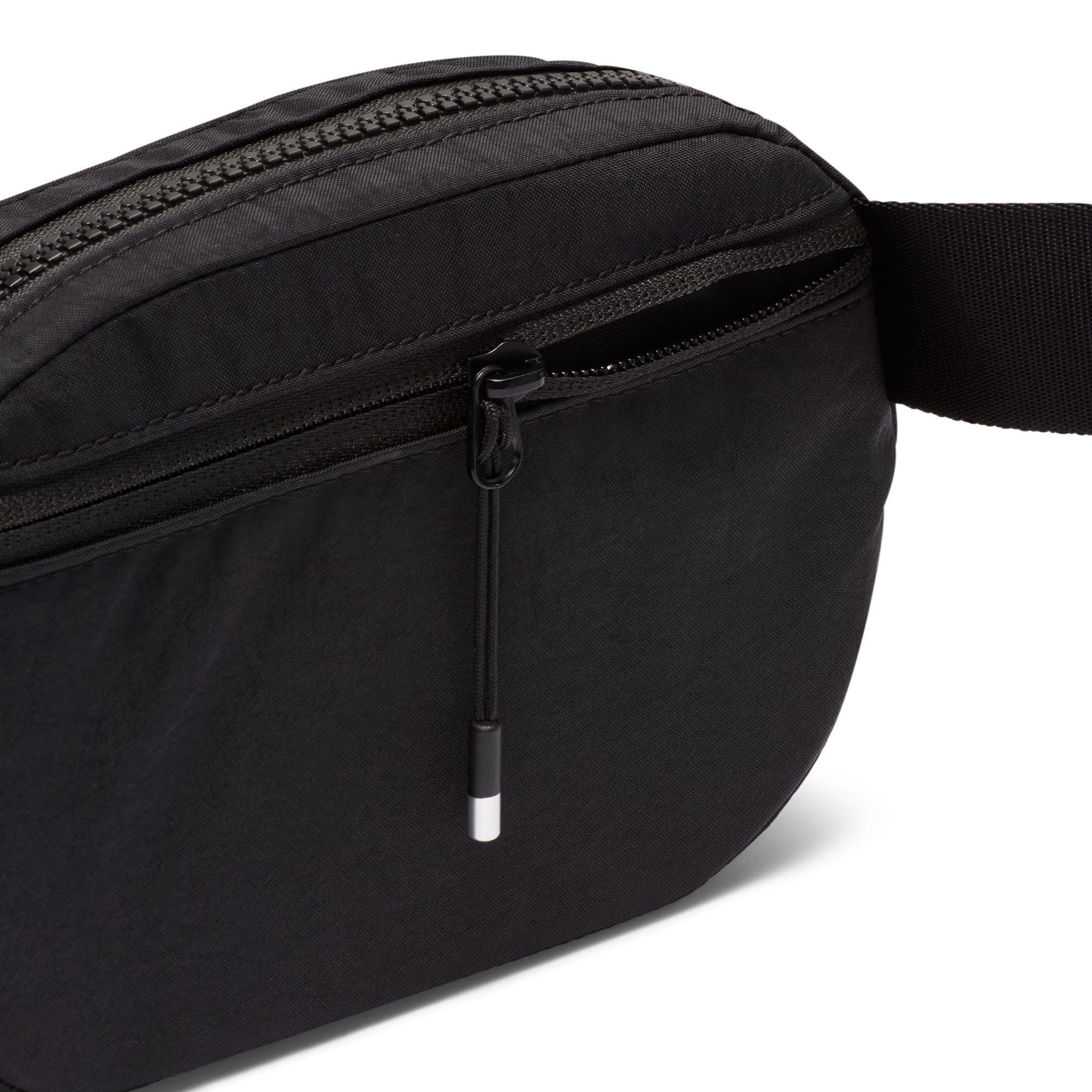 Nike Aura Black Waist Belt Bag - Jogging, Walking, Shopping | Hands Free Amazon.com: Nike Aura Crossbody Waistpack Bag in Black  main image 2