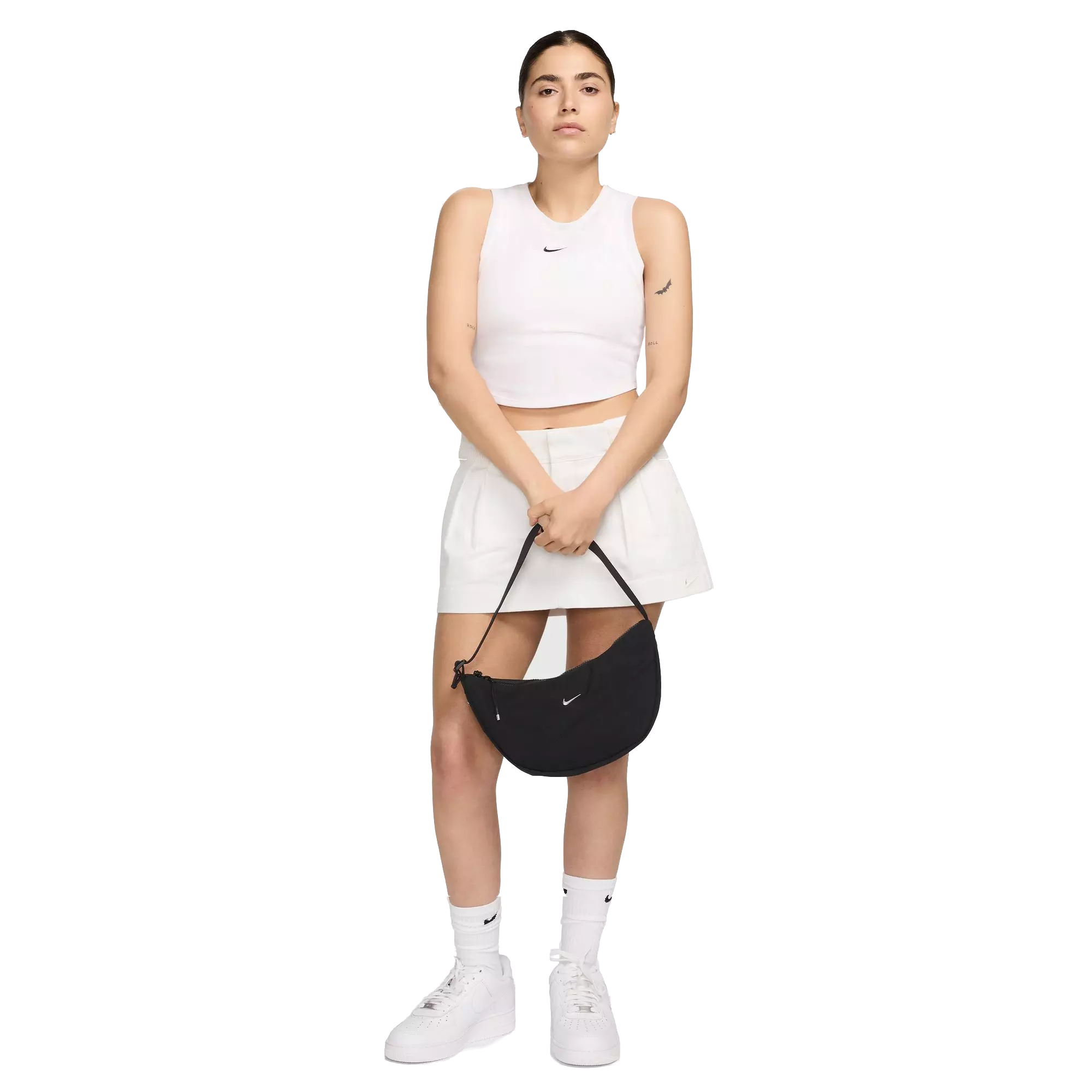 Nike Aura Crescent Crossbody Bag (4L) - Black - BLACK