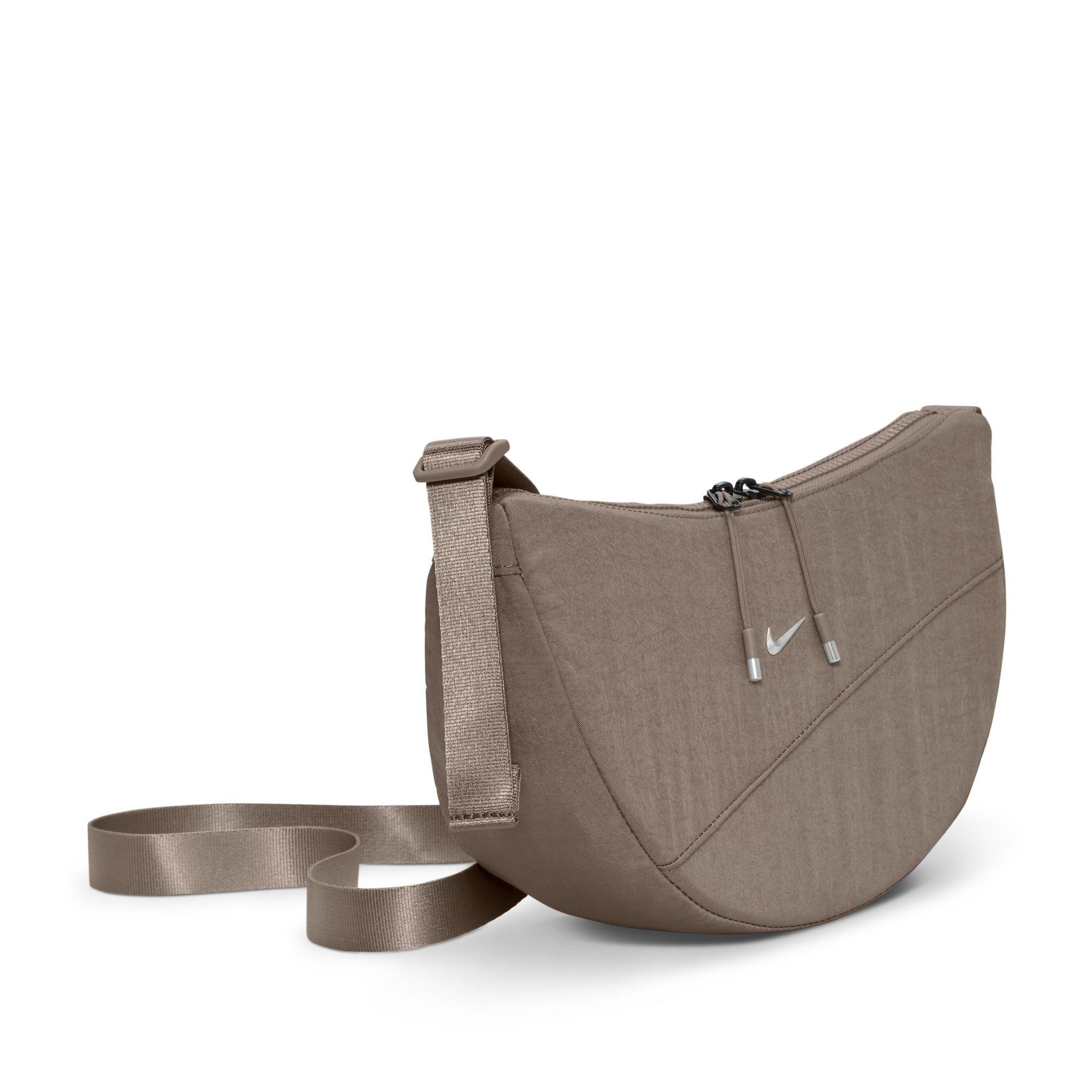 Nike Aura Crescent Crossbody Bag-Brown