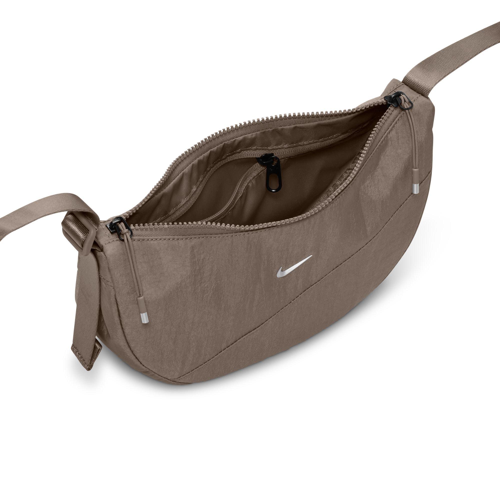 Nike Aura Crescent Crossbody Bag-Brown