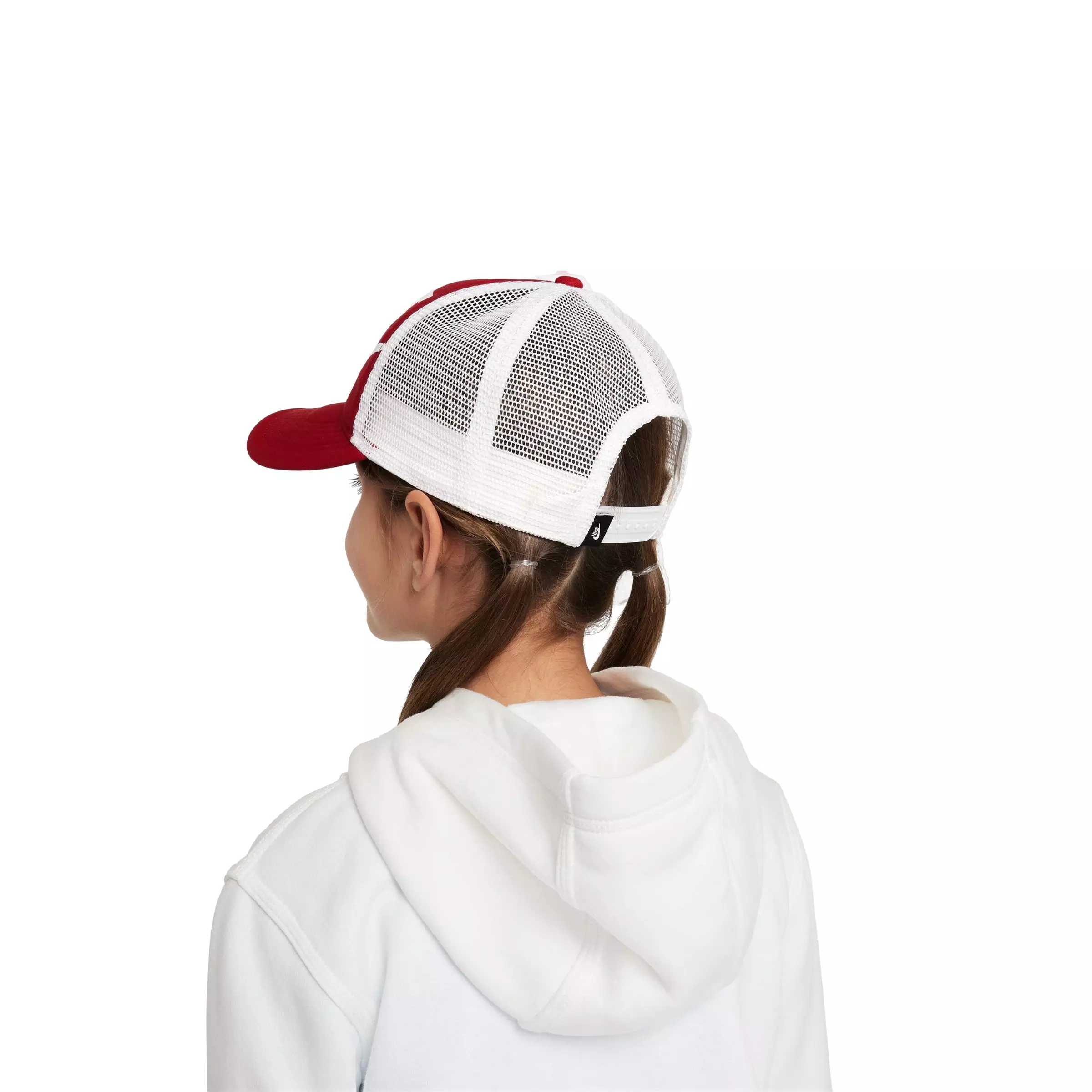 Nike Youth Rise Trucker Cap-Red/White - RED/WHITE