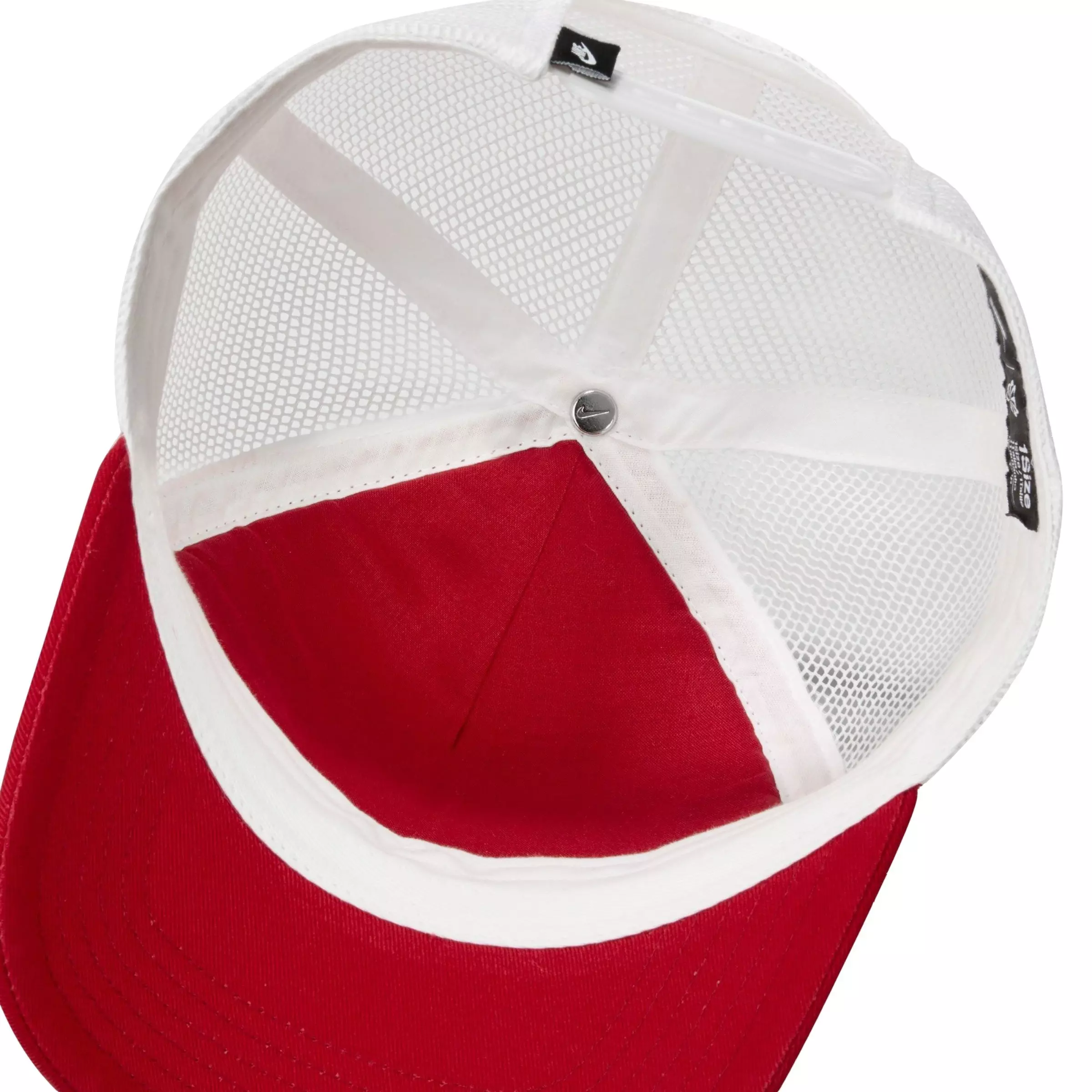 Nike Youth Rise Trucker Cap-Red/White - RED/WHITE
