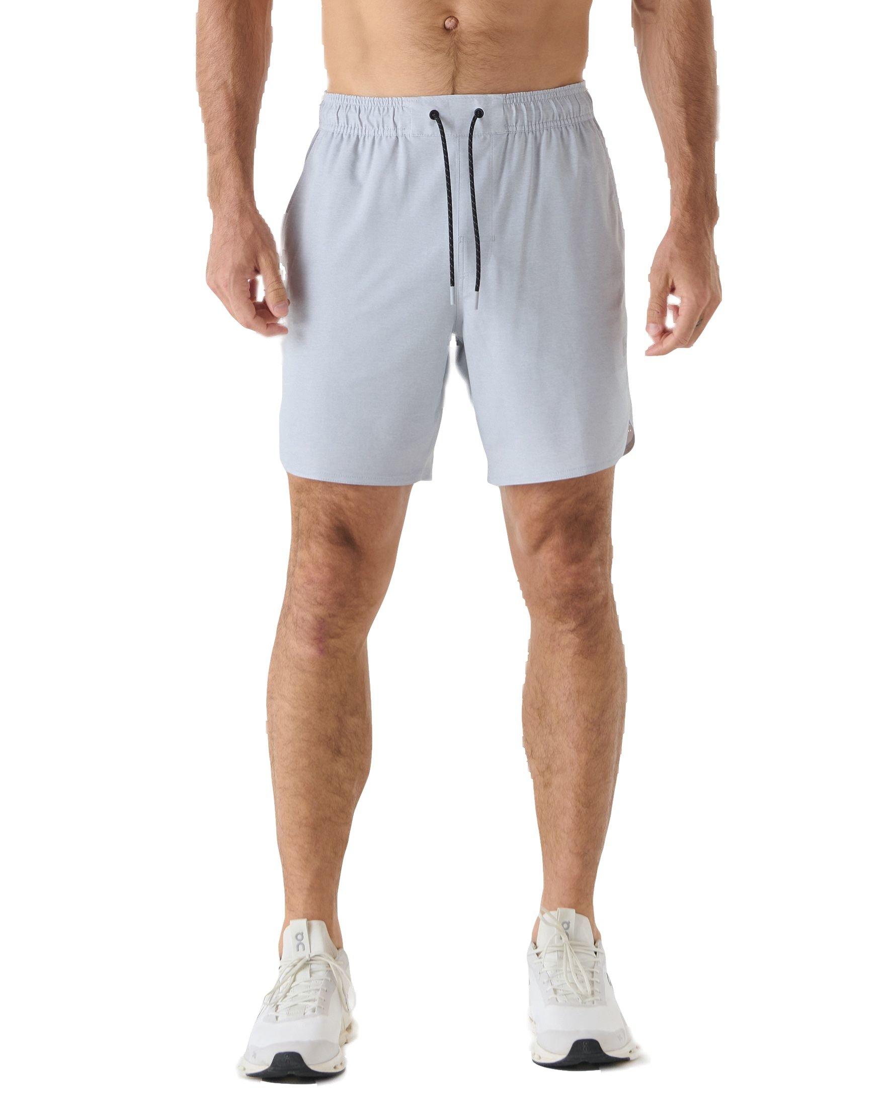 Legends Men's Luka 2.0 7-Inch Linerless Shorts - Light Heather Grey - HEATHER/GREY Thumbnail View 1