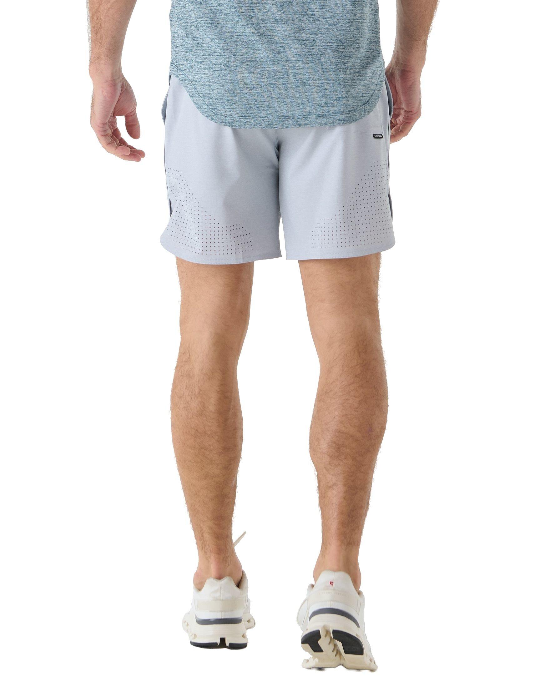 Legends Men's Luka 2.0 7-Inch Linerless Shorts - Light Heather Grey - HEATHER/GREY Thumbnail View 2