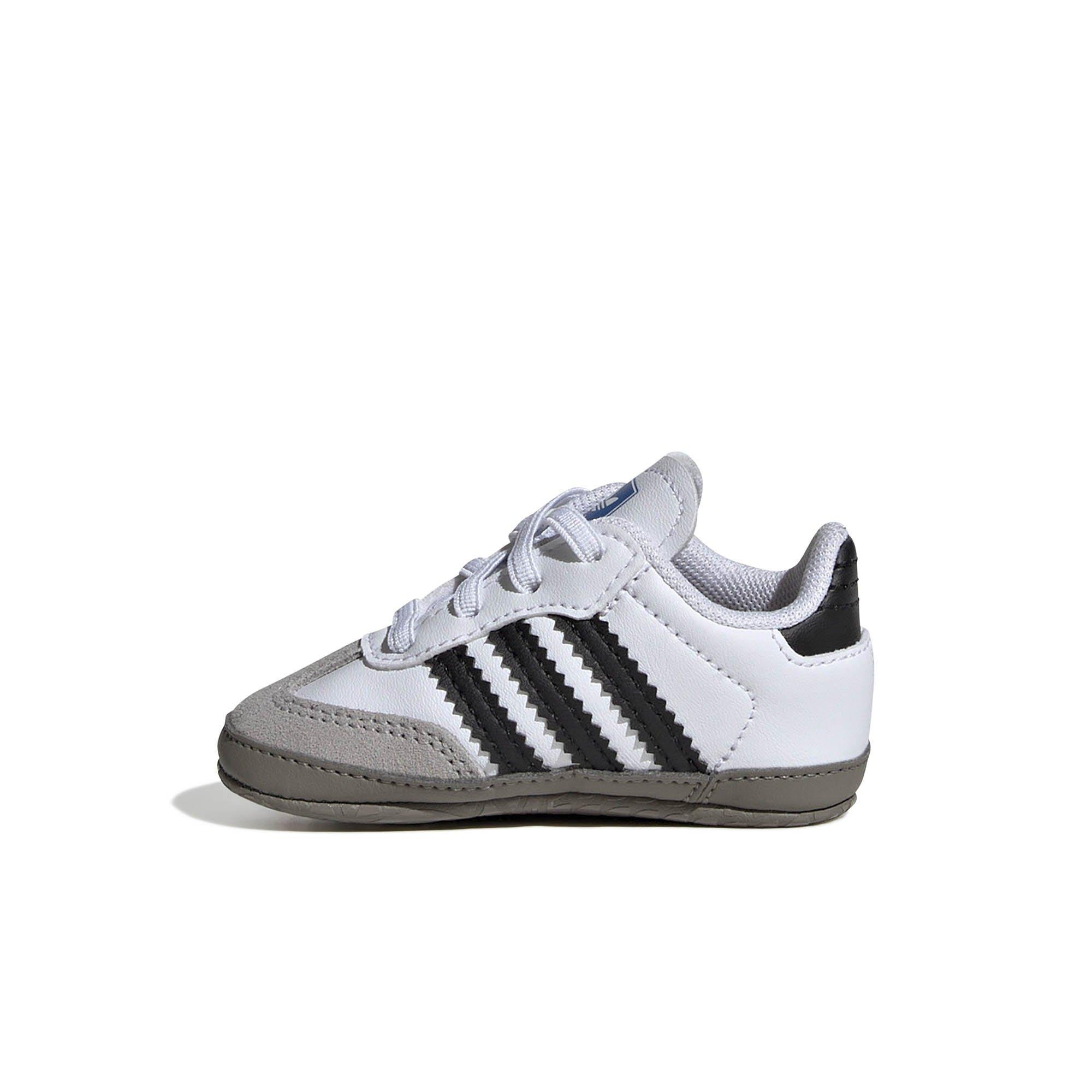 adidas Originals Samba OG "Ftwr White/Core Black/Clear Granite" Crib Bootie