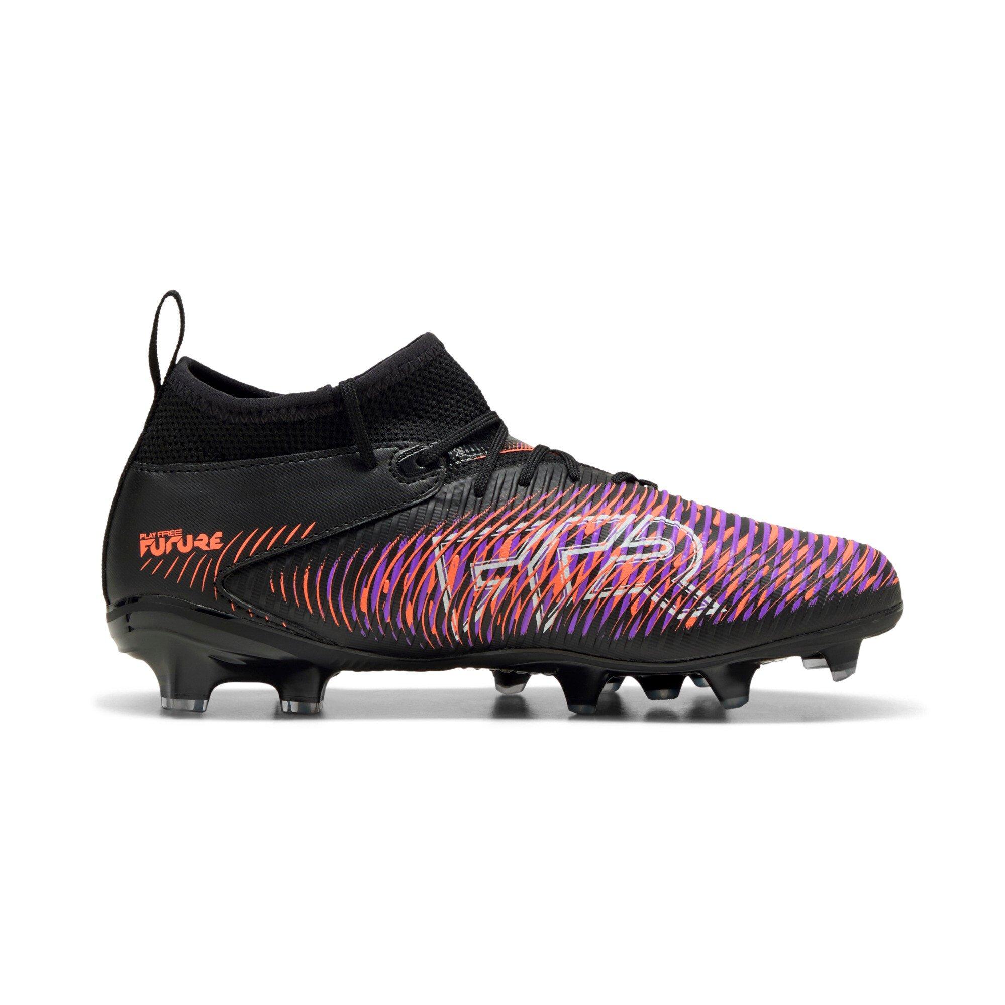PUMA Future 8 Match Unlimited  Grade School Kids' "Black/Orange" Soccer Cleat