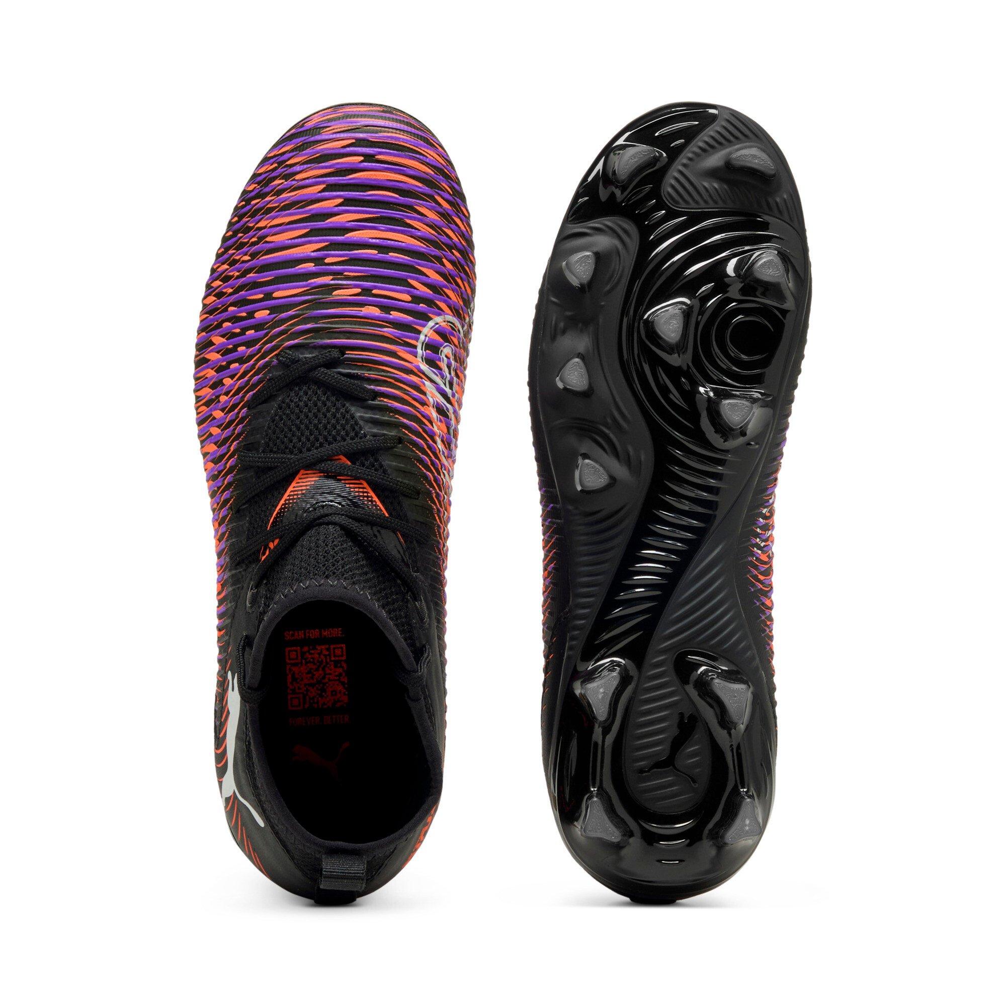 PUMA Future 8 Match Unlimited  Grade School Kids' "Black/Orange" Soccer Cleat
