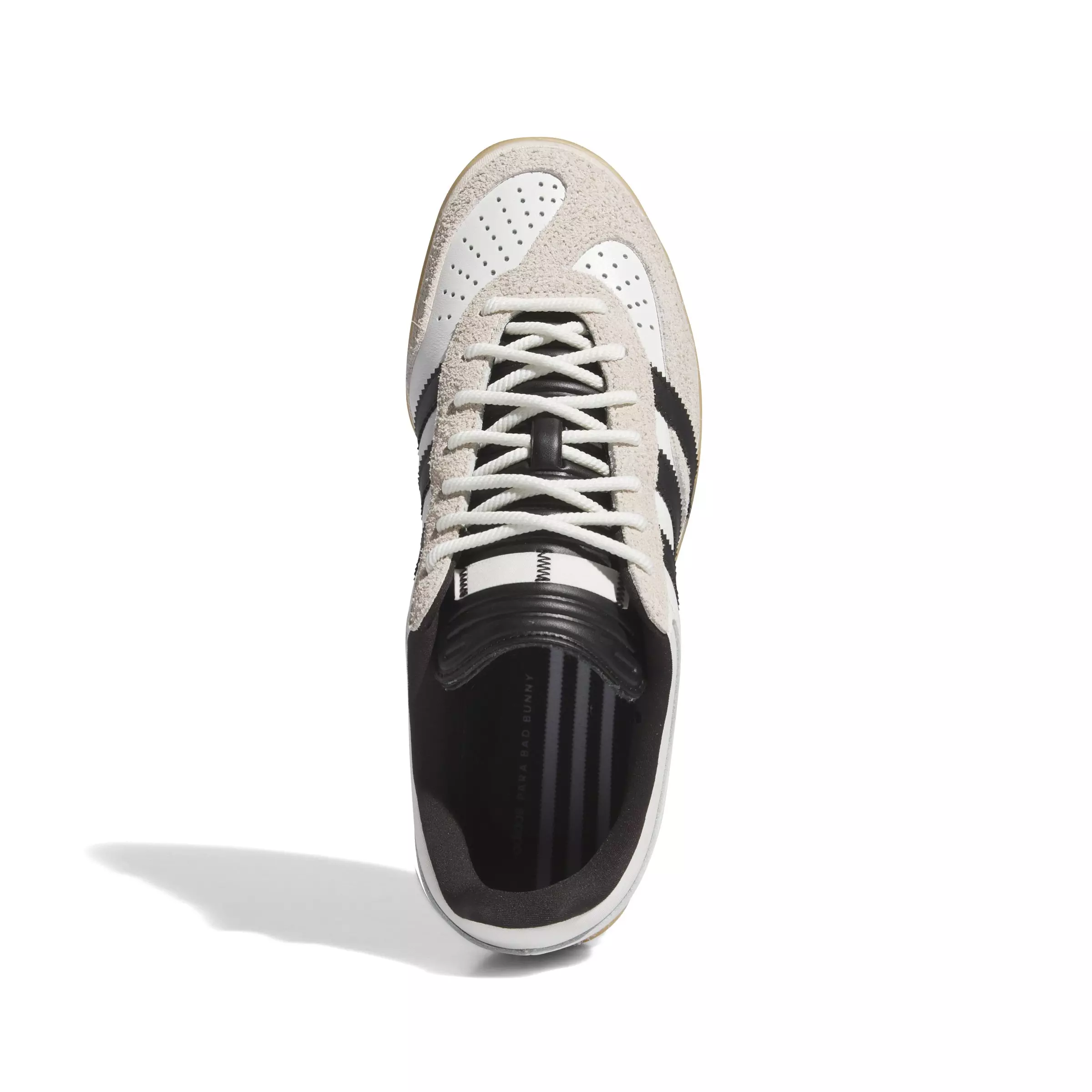 adidas Originals Bad Bunny Gazelle "White/Black" Men's Shoe - WHITE/BLACK/GUM