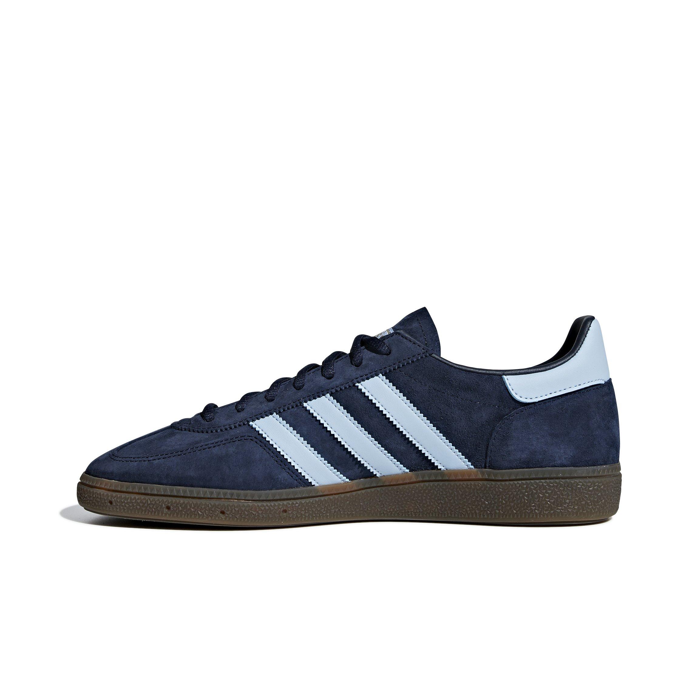 adidas Originals Handball Spezial "Collegiate Navy/Clear Sky/Gum" Men's Shoe - NAVY