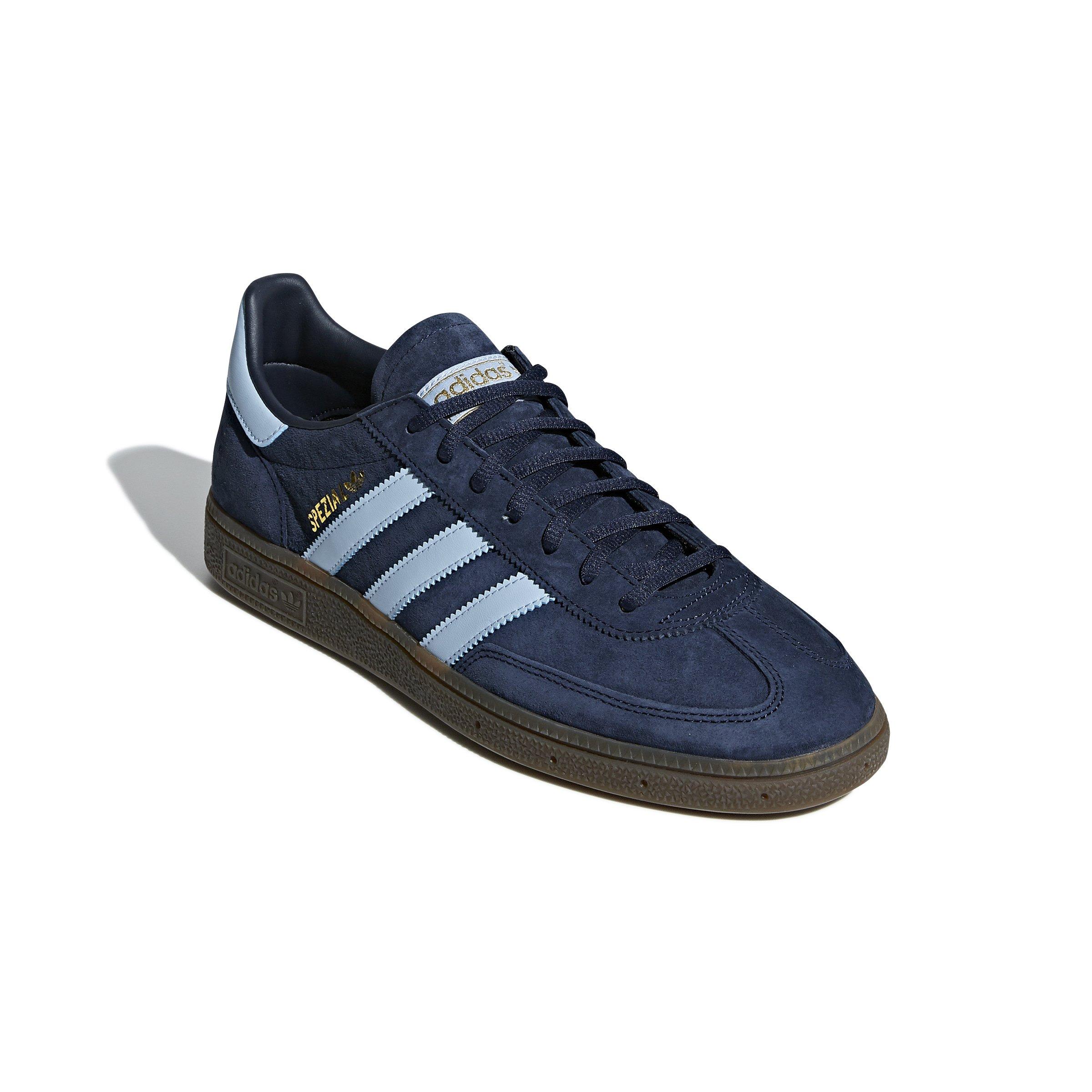 adidas Originals Handball Spezial "Collegiate Navy/Clear Sky/Gum" Men's Shoe - NAVY