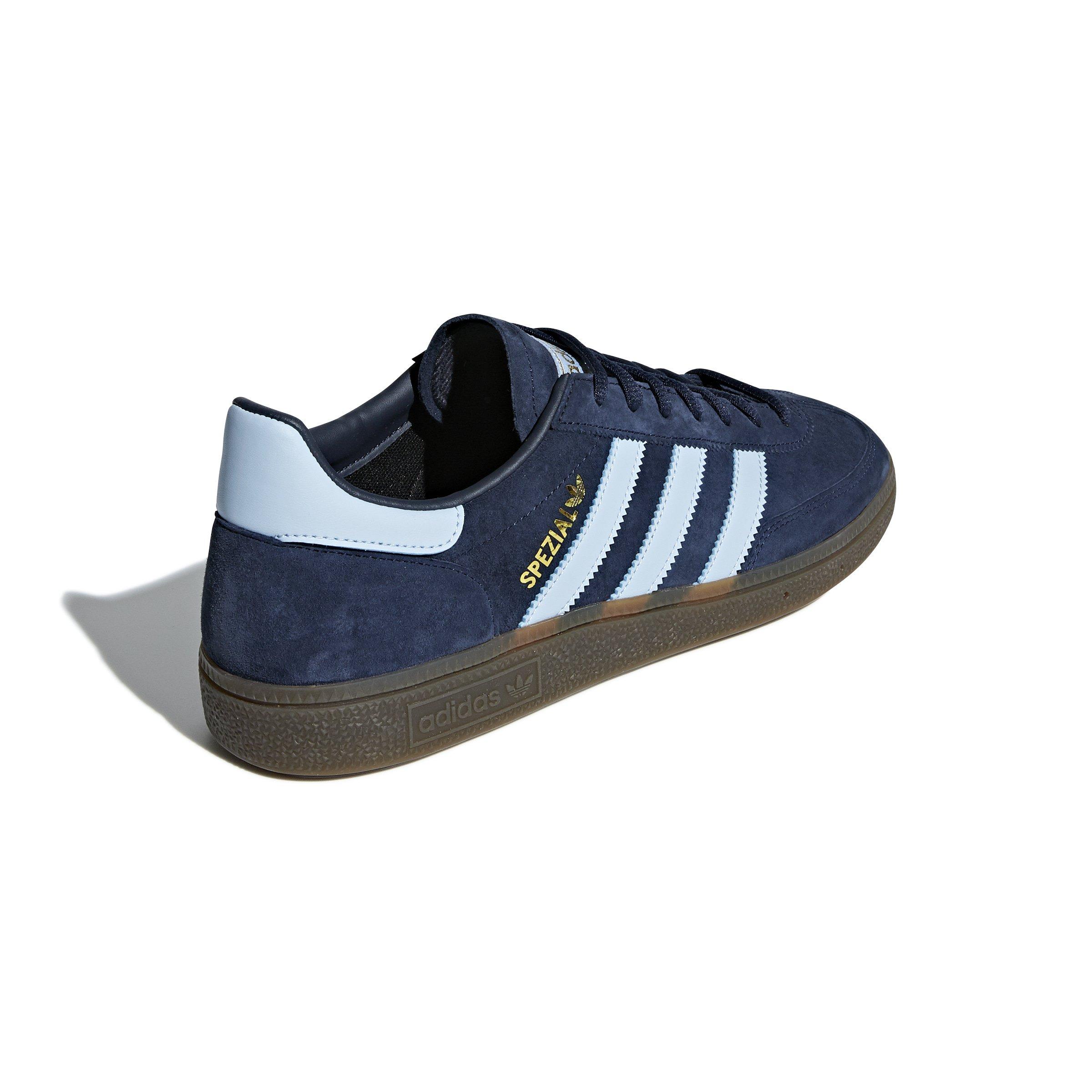 adidas Originals Handball Spezial "Collegiate Navy/Clear Sky/Gum" Men's Shoe - NAVY