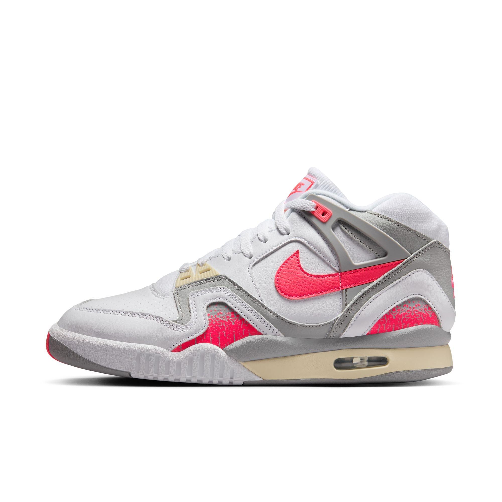 Nike Air Tech Challenge 2 "Racer Pink" Men's Shoe - WHITE/RACER PINK/SMOKE GREY Thumbnail View 7