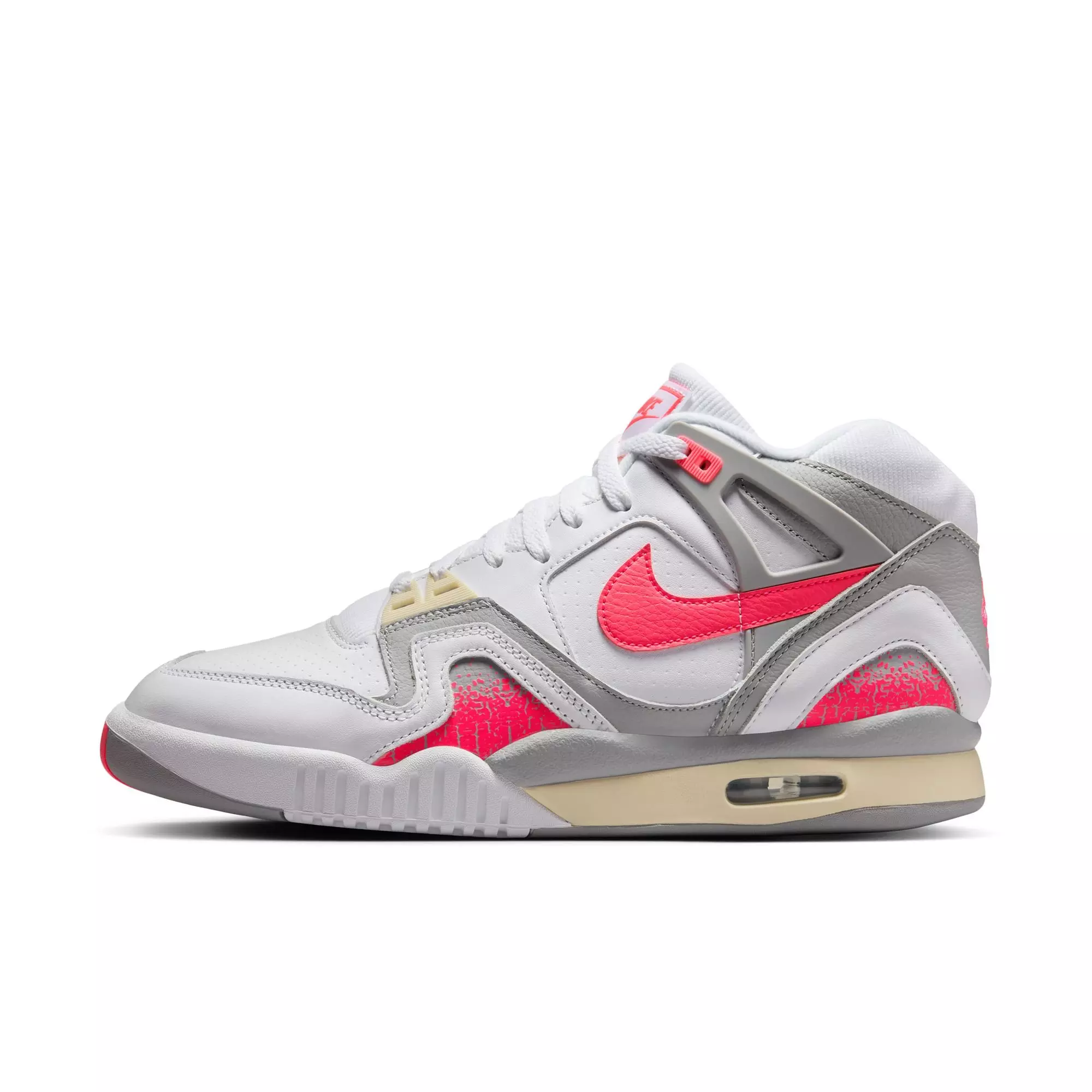 Nike Air Tech Challenge 2 "Racer Pink" Men's Shoe - WHITE/RACER PINK/SMOKE GREY
