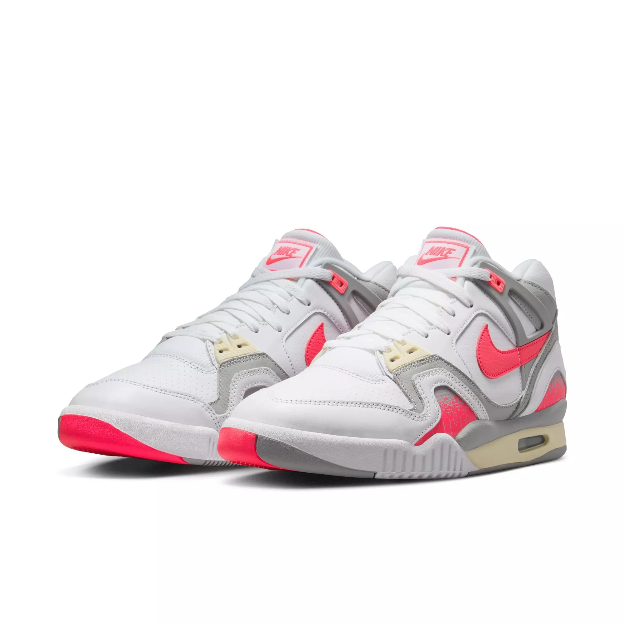 Nike Air Tech Challenge 2 "Racer Pink" Men's Shoe - WHITE/RACER PINK/SMOKE GREY