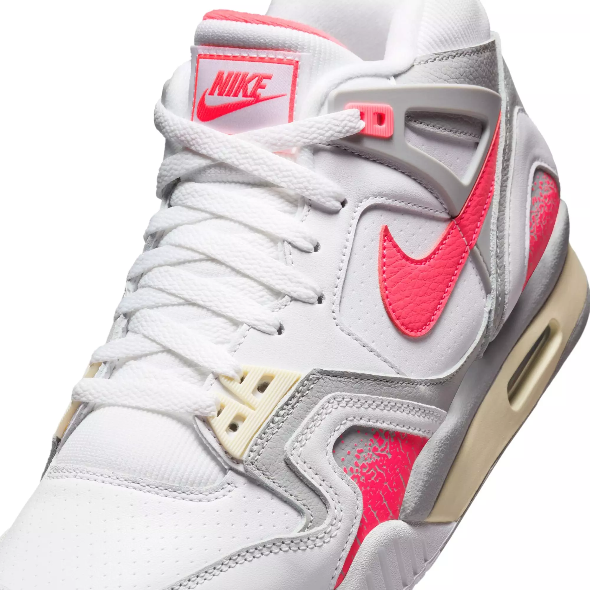 Nike Air Tech Challenge 2 "Racer Pink" Men's Shoe - WHITE/RACER PINK/SMOKE GREY