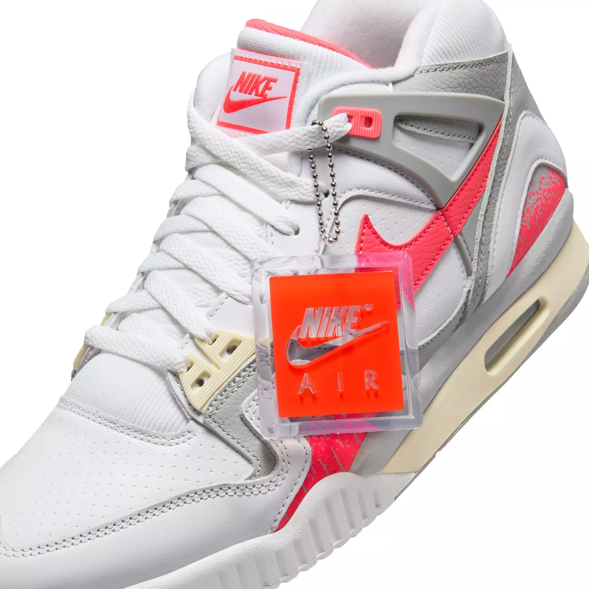 Nike Air Tech Challenge 2 "Racer Pink" Men's Shoe - WHITE/RACER PINK/SMOKE GREY