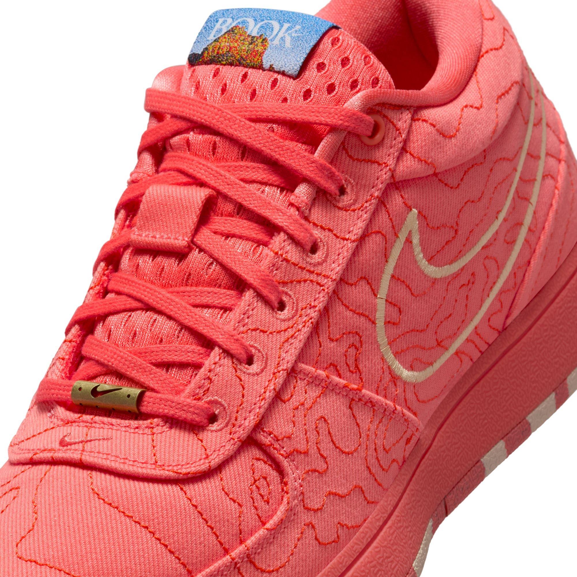 Nike Book 1 "Sedona" Men's Basketball Shoe - MAGIC EMBER/WHITE ONYX/PICANTE RED Thumbnail View 4
