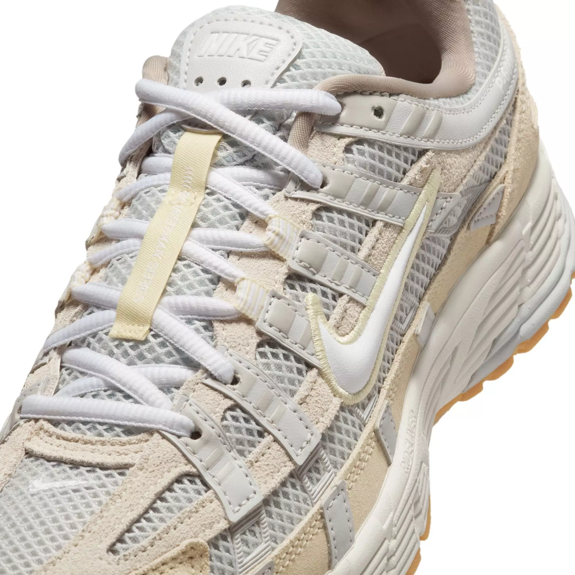 Nike P-6000 "Photon Dust/White/Lt Khaki/Phantom" Women's Shoe - GREY/TAN