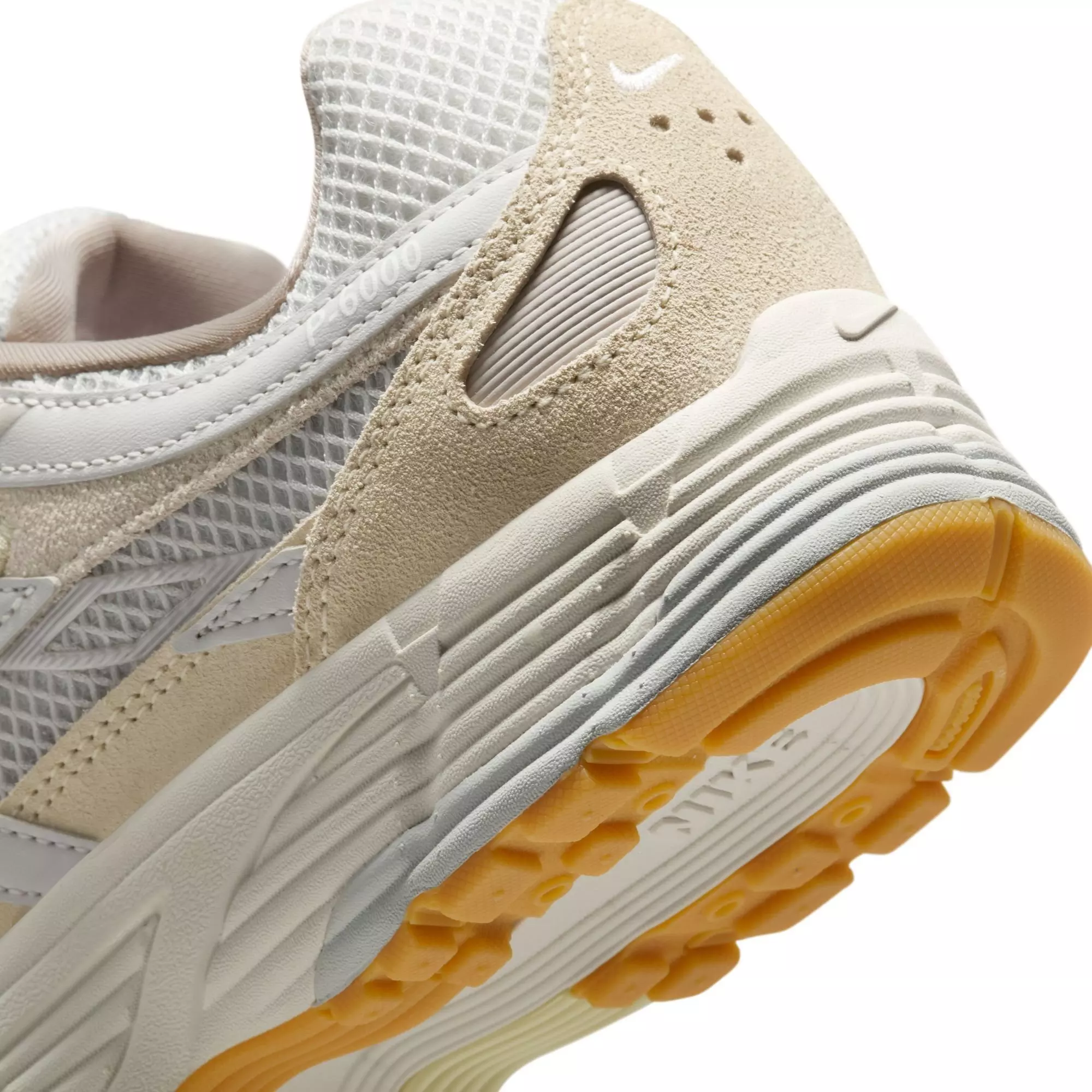 Nike P-6000 "Photon Dust/White/Lt Khaki/Phantom" Women's Shoe - GREY/TAN