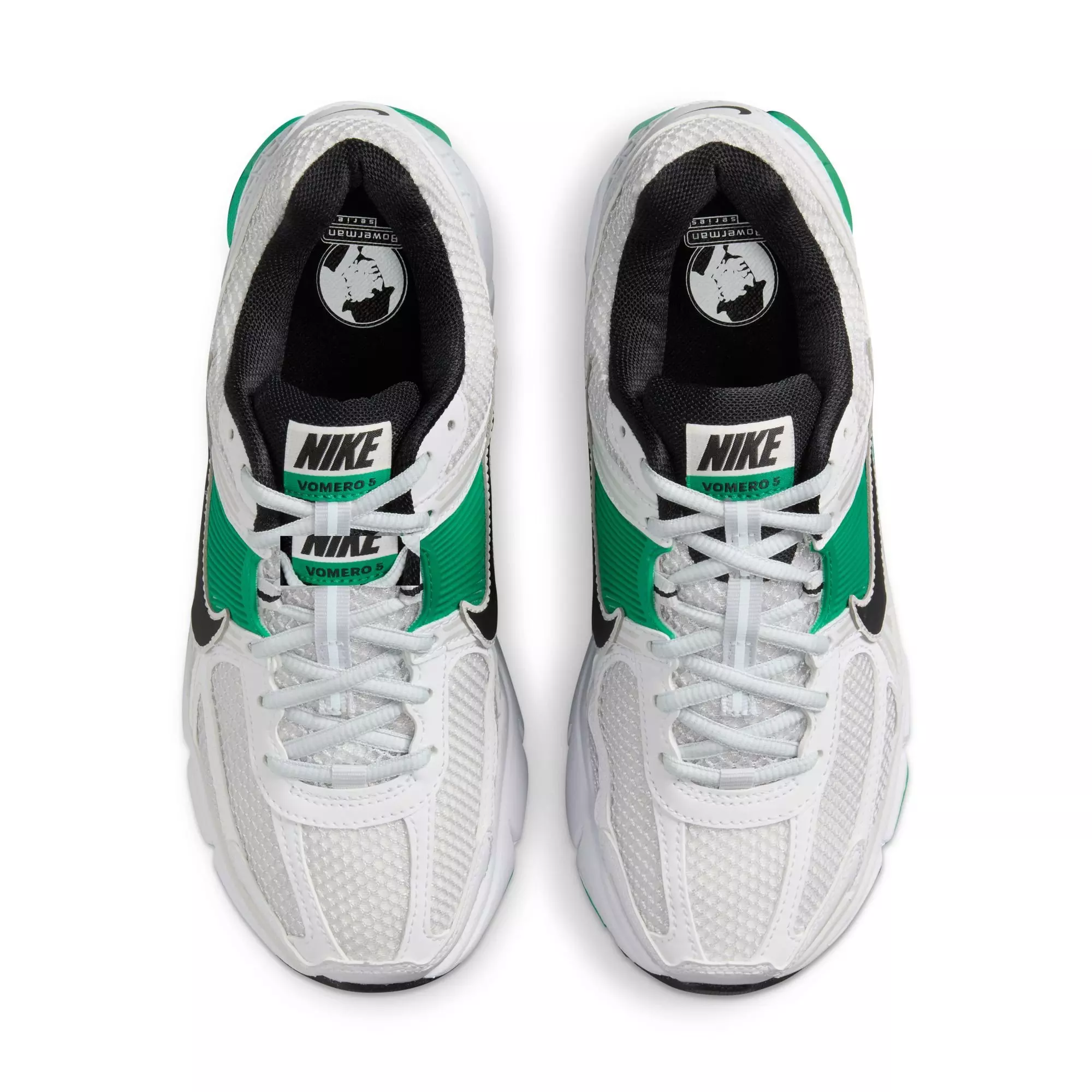 Nike Zoom Vomero 5 "White/Black/Stadium Green/Platinum Tint" Women's Shoe - WHITE/GREEN