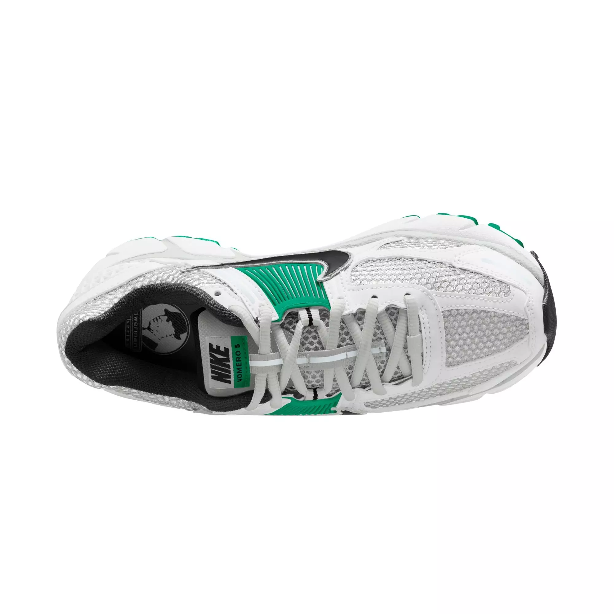Nike Zoom Vomero 5 "White/Black/Stadium Green/Platinum Tint" Women's Shoe - WHITE/GREEN
