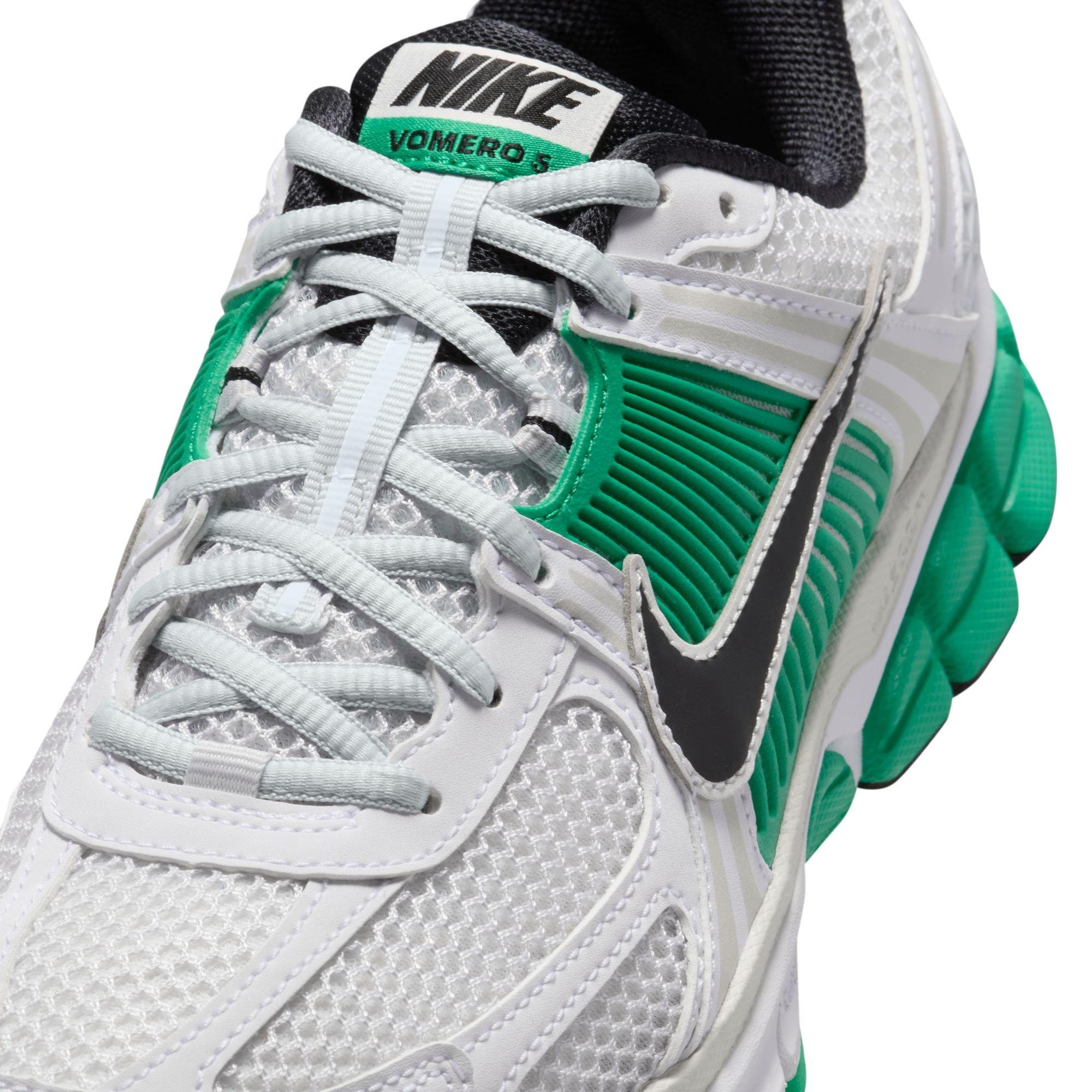 Nike Zoom Vomero 5 "White/Black/Stadium Green/Platinum Tint" Women's Shoe - WHITE/GREEN Thumbnail View 10