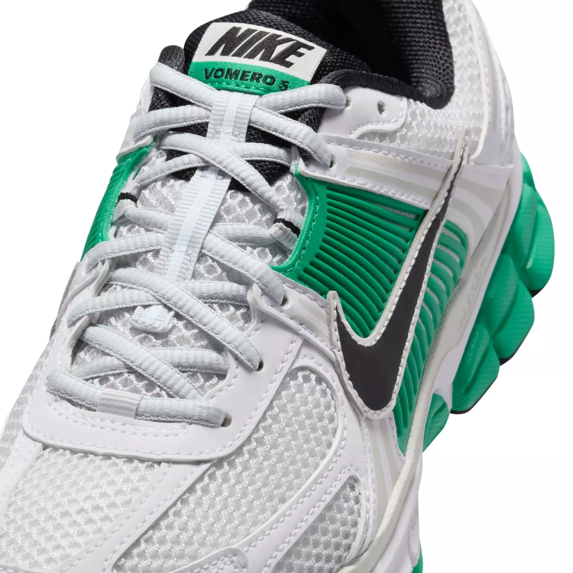 Nike Zoom Vomero 5 "White/Black/Stadium Green/Platinum Tint" Women's Shoe - WHITE/GREEN