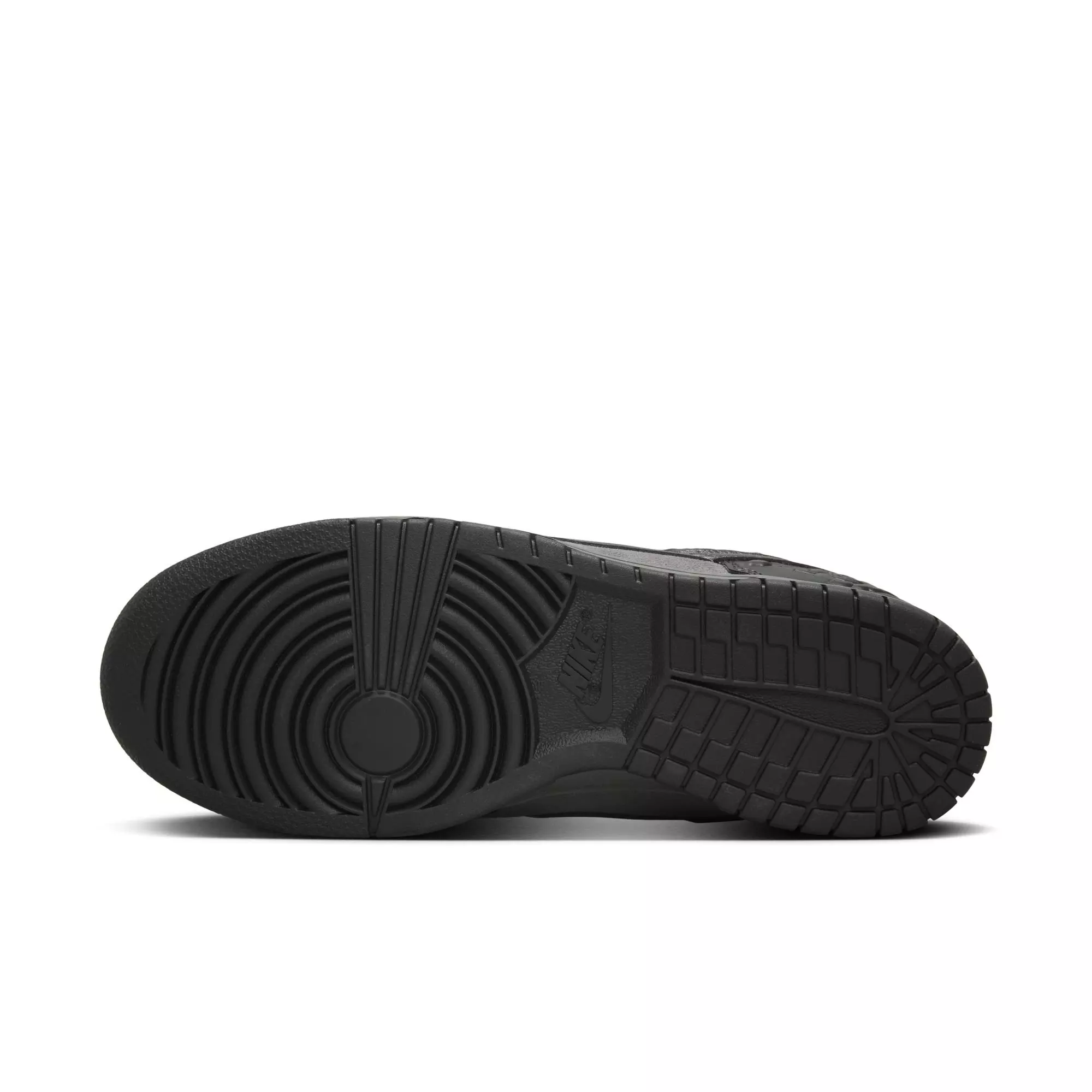 Nike Dunk Low "Black Roses" Women's Shoe - BLACK/GREY