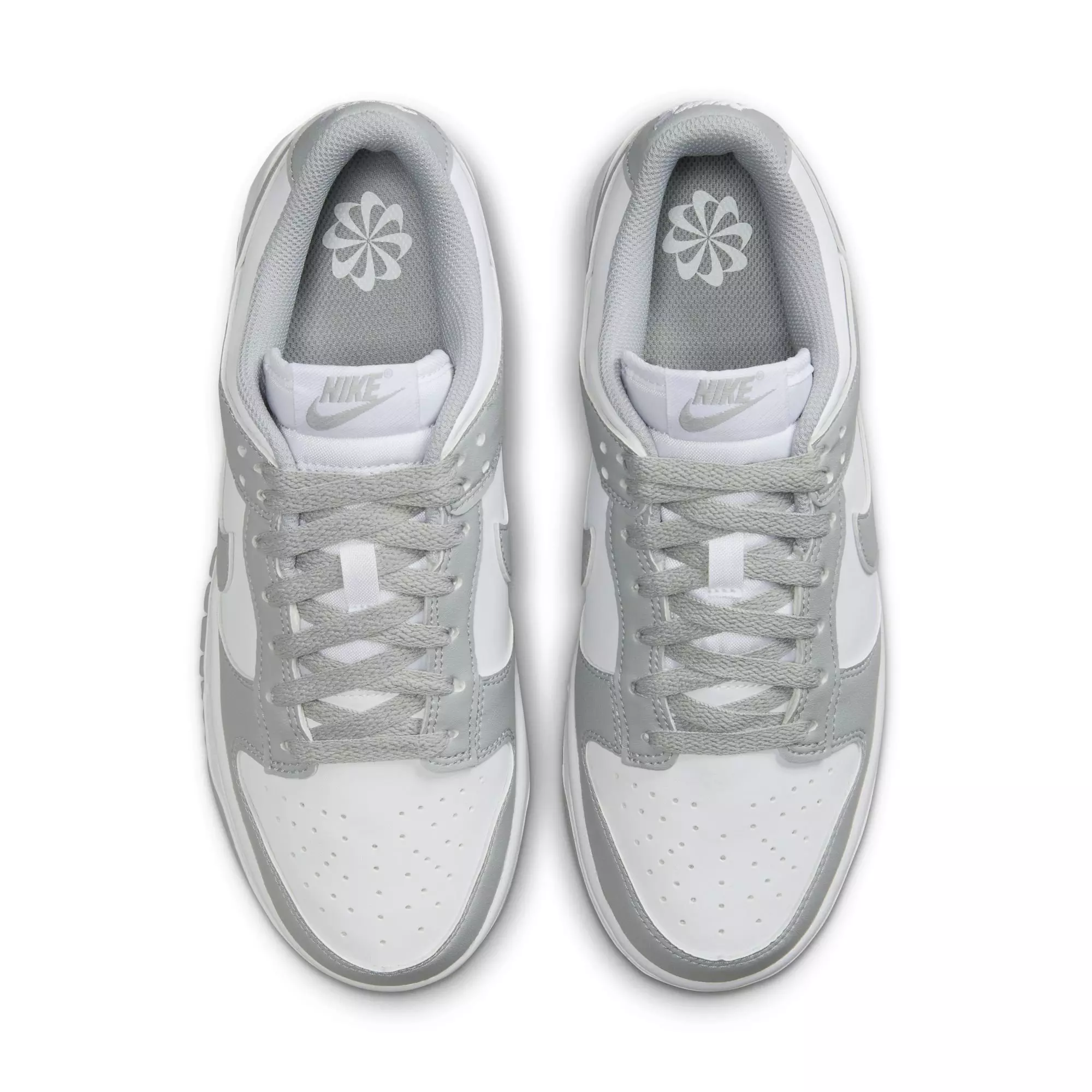 Nike Dunk Low "White/Lt Smoke Grey" Women's Shoe - WHITE/GREY