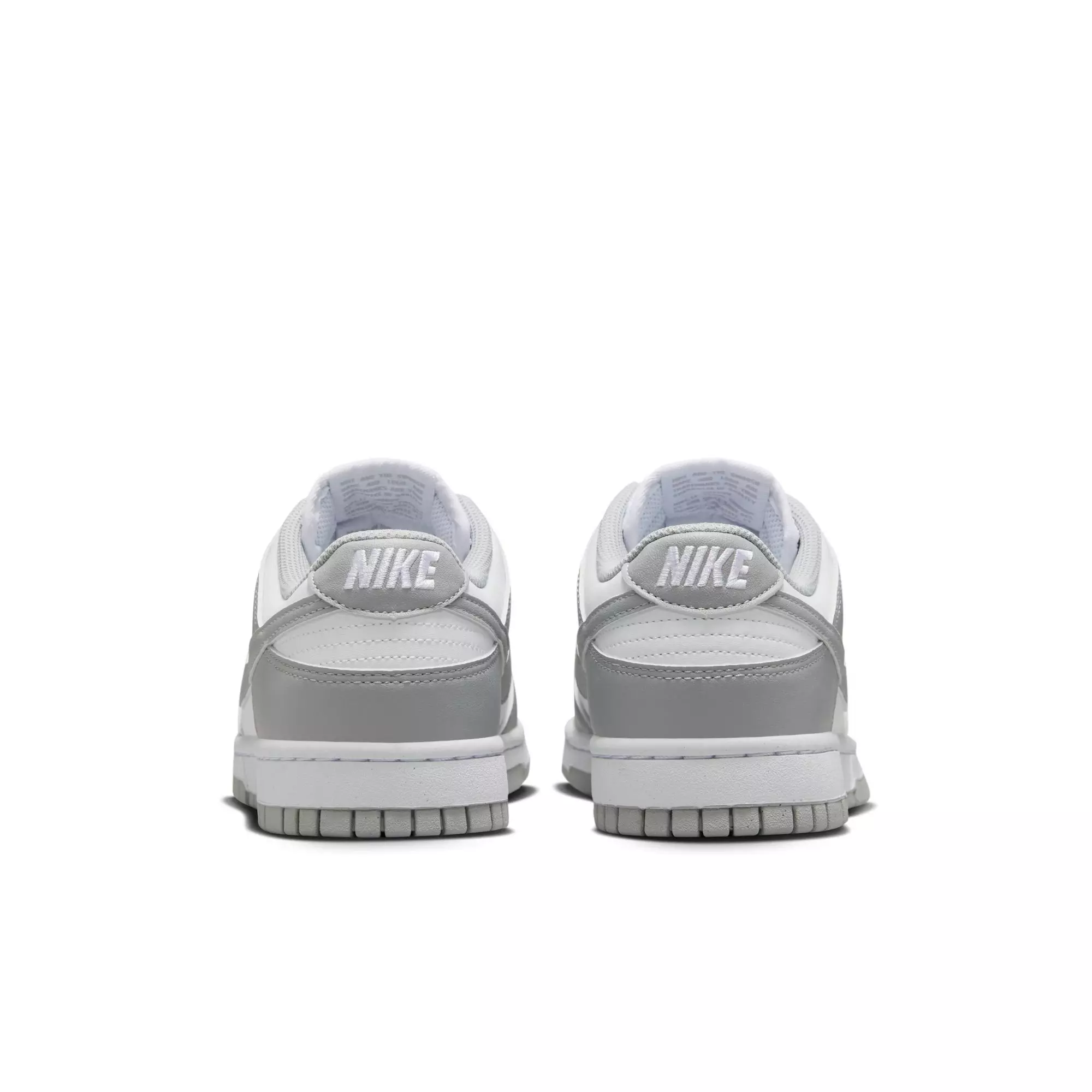 Nike Dunk Low "White/Lt Smoke Grey" Women's Shoe - WHITE/GREY