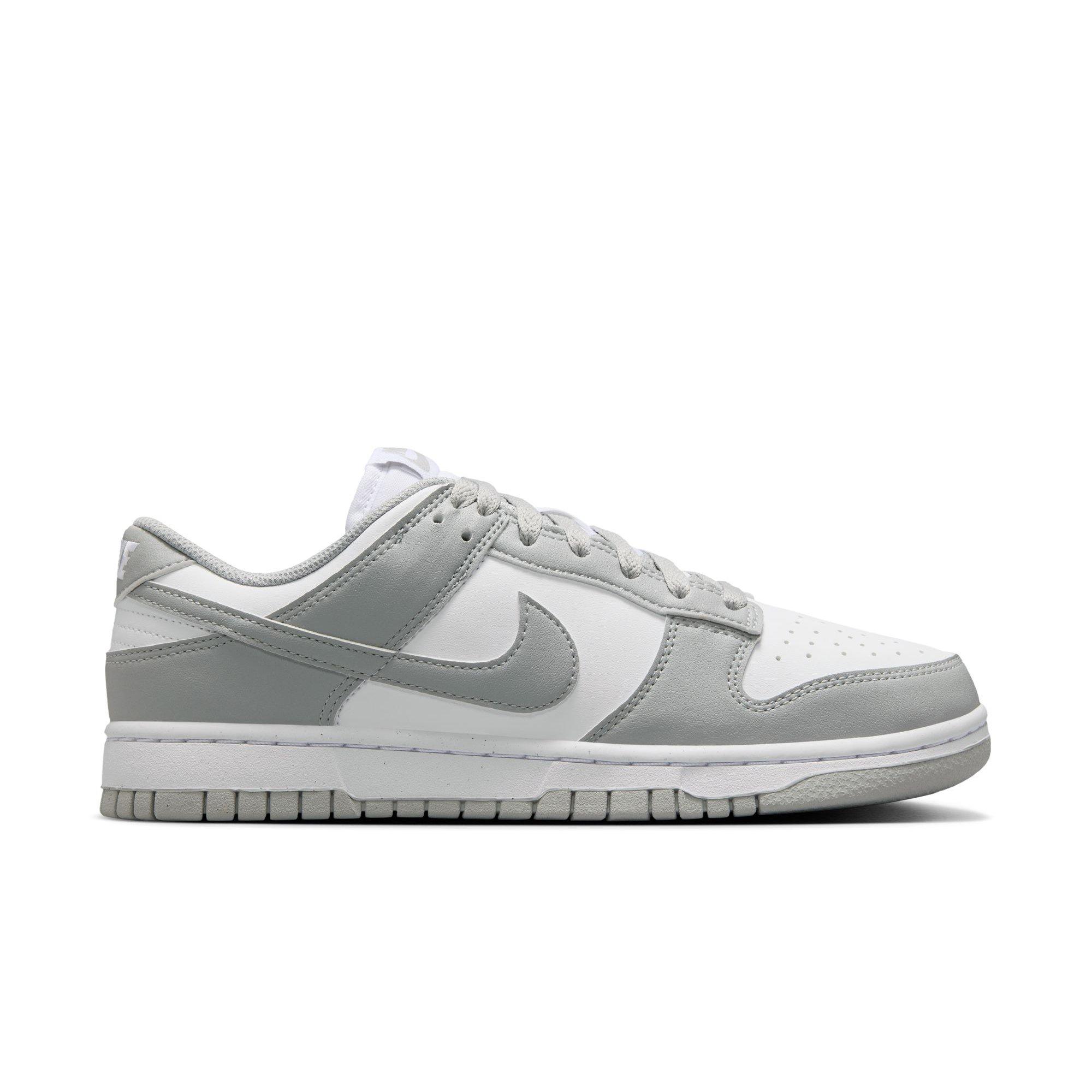 Nike Dunk Low "White/Lt Smoke Grey" Women's Shoe - WHITE/GREY