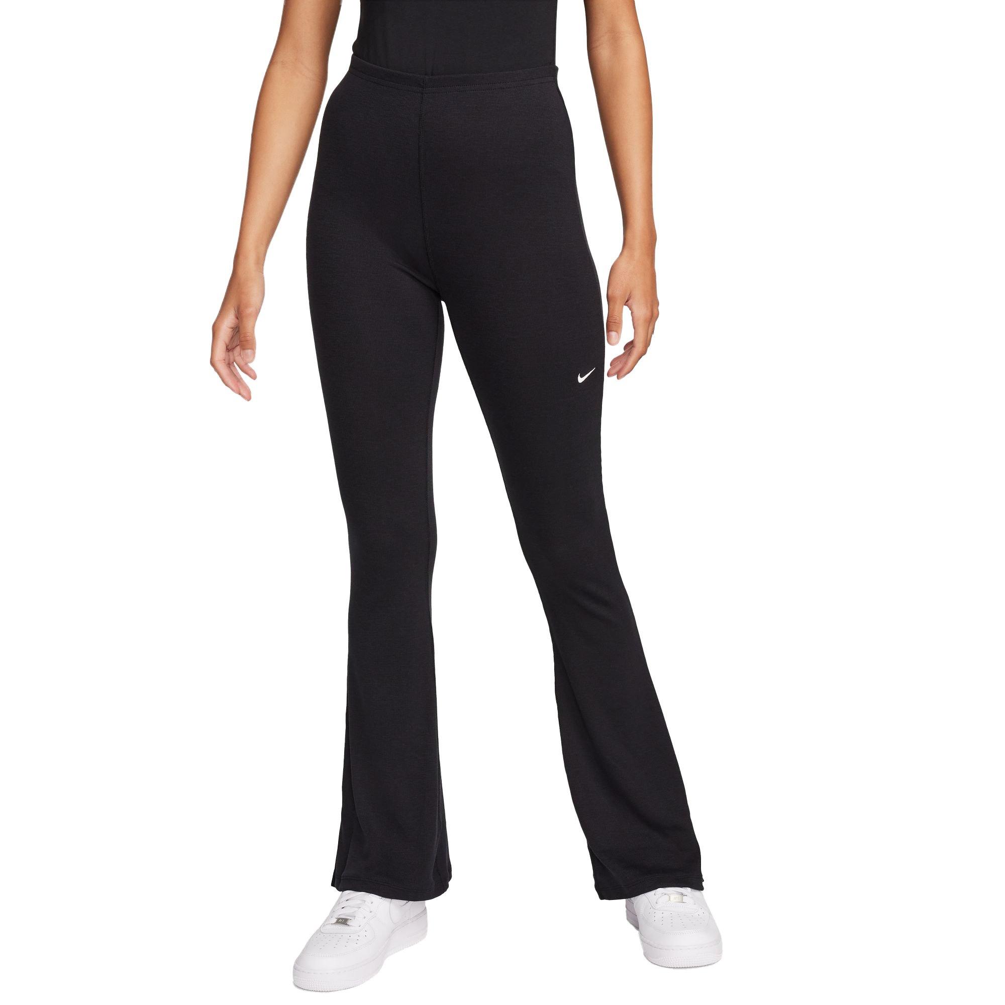 Nike Women's Sportswear Chill Knit Tight Mini-Rib Flared Leggings
