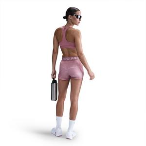 Nike Women's Pro 3" Shorts-Pink