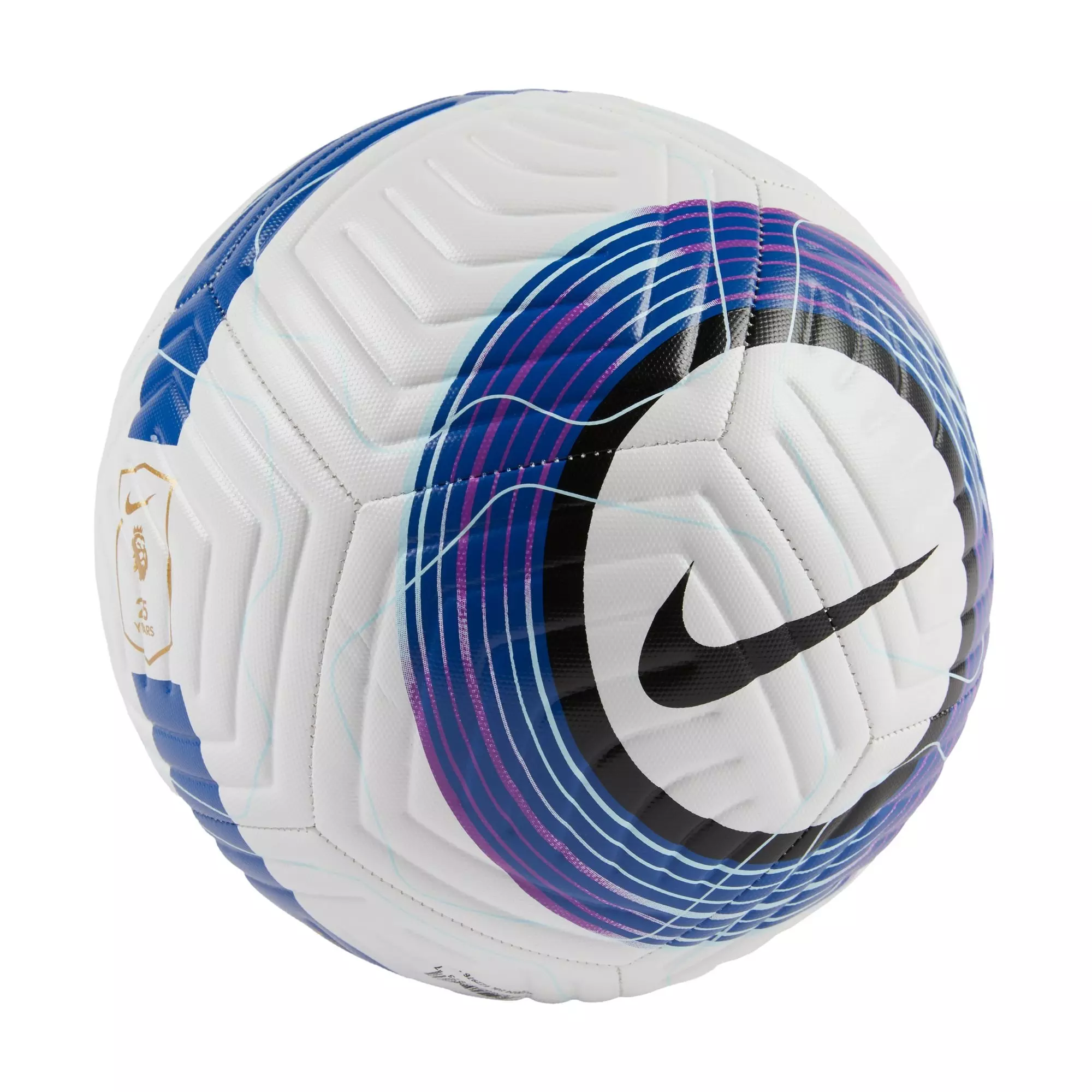 Nike Premier League Academy Size 4 Soccer Ball - White/Blue/Black - WHITE/BLUE