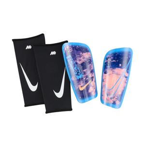 Nike Mercurial Lite Erling Haaland Soccer Shin Guards - Blue Void/Orange Pulse