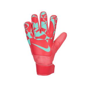 Nike Match Jr. Youth Goalkeeper Soccer Gloves - Ember Glow/Aurora Green