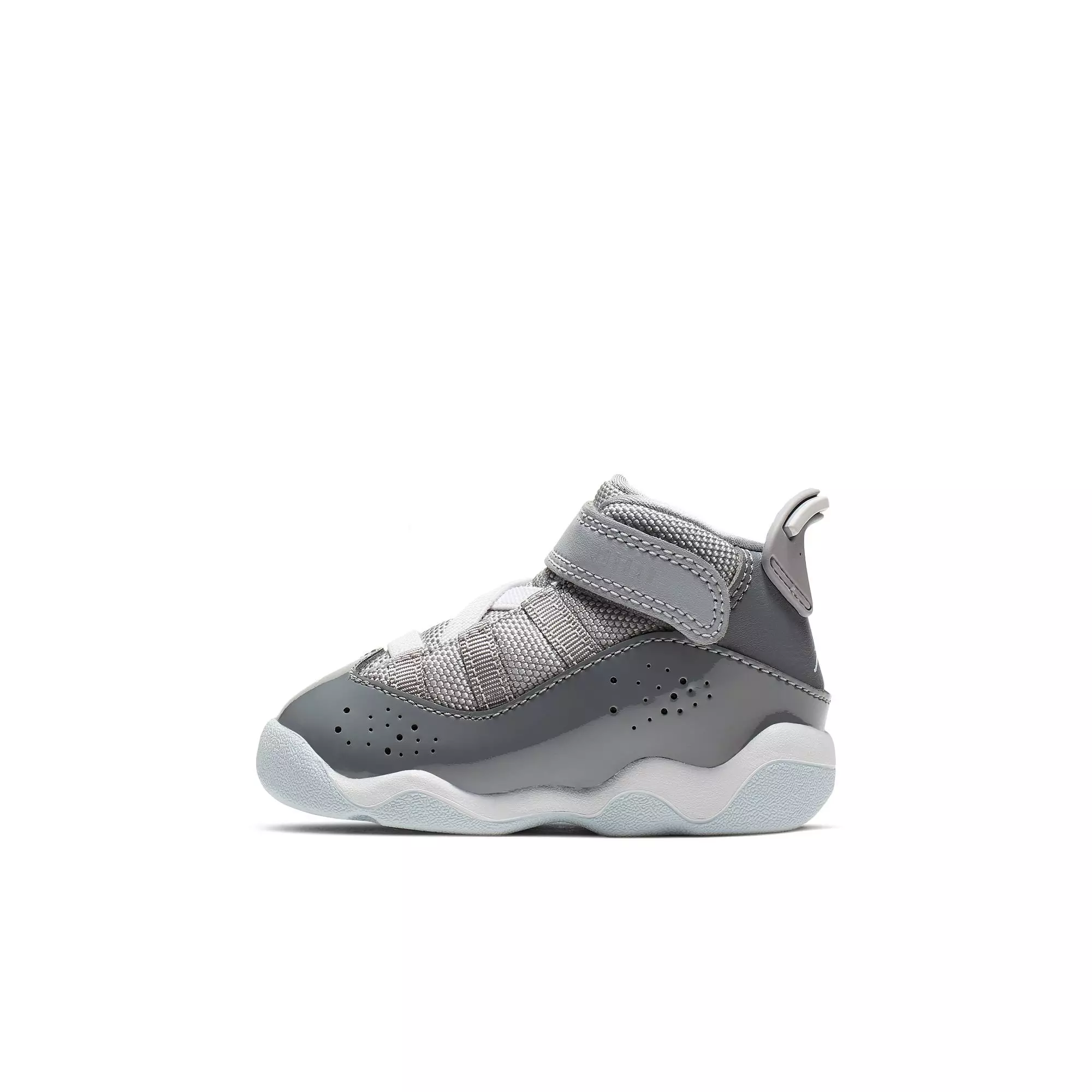 Jordan 6 Rings "Cool Grey/White/Wolf Grey" Toddler Boys' Shoe - GREY