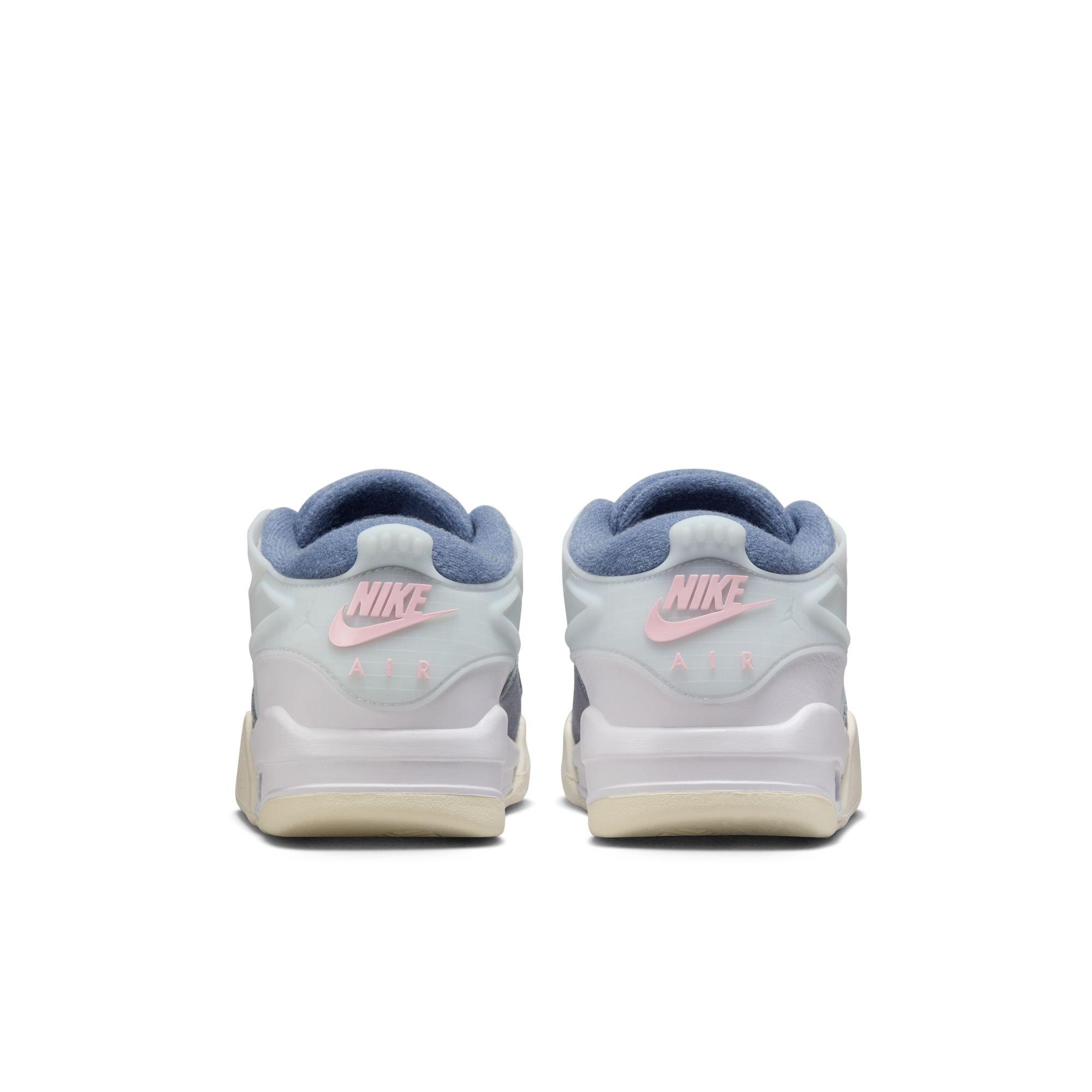 Jordan 4 RM Grade School Girls' "White/Prism Pink/Diffused Blue" Shoe