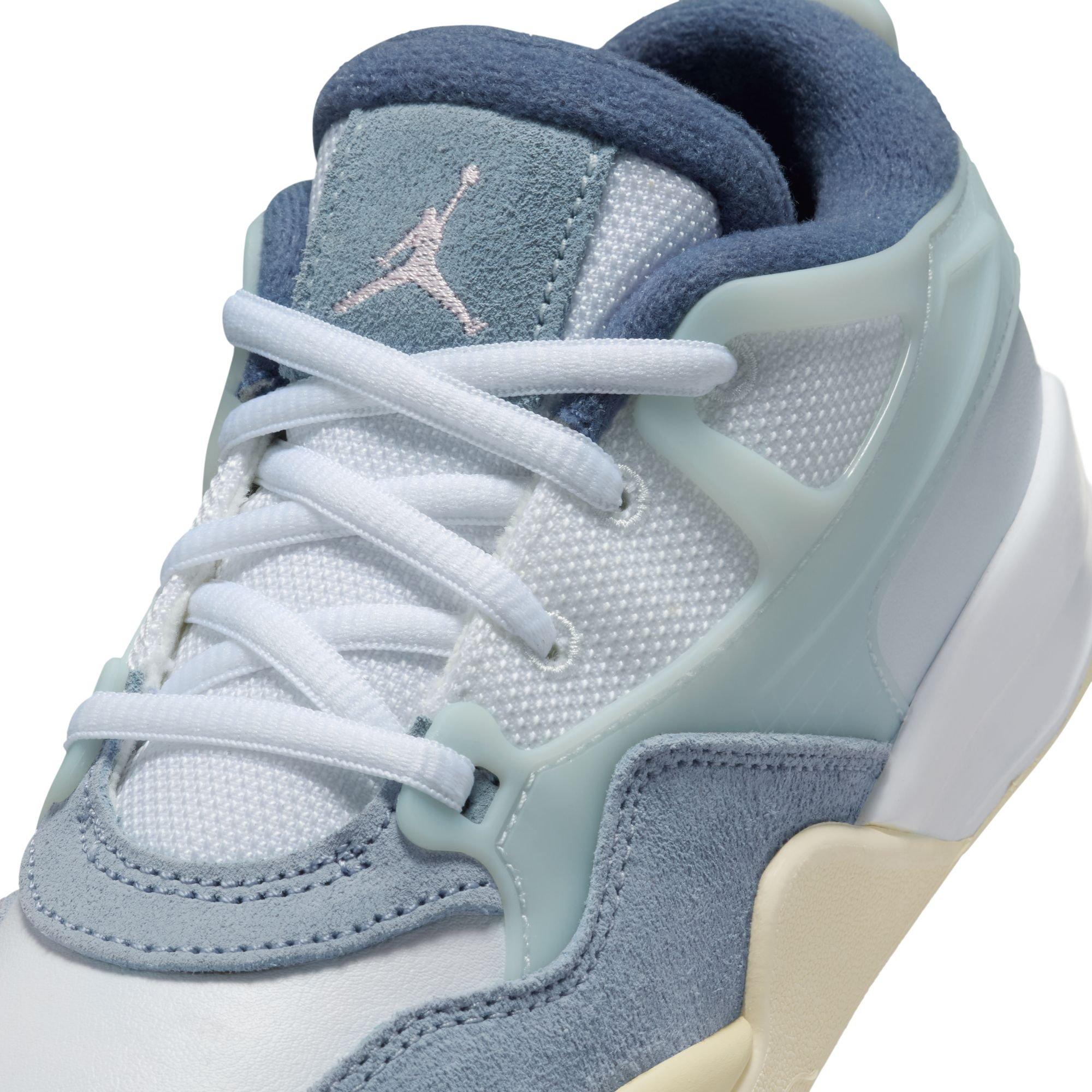 Jordan 4 RM Preschool Girls' "White/Prism Pink/Diffused Blue" Shoe