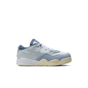 Jordan 4 RM "White/Prism Pink/Diffused Blue" Preschool Girls' Shoe